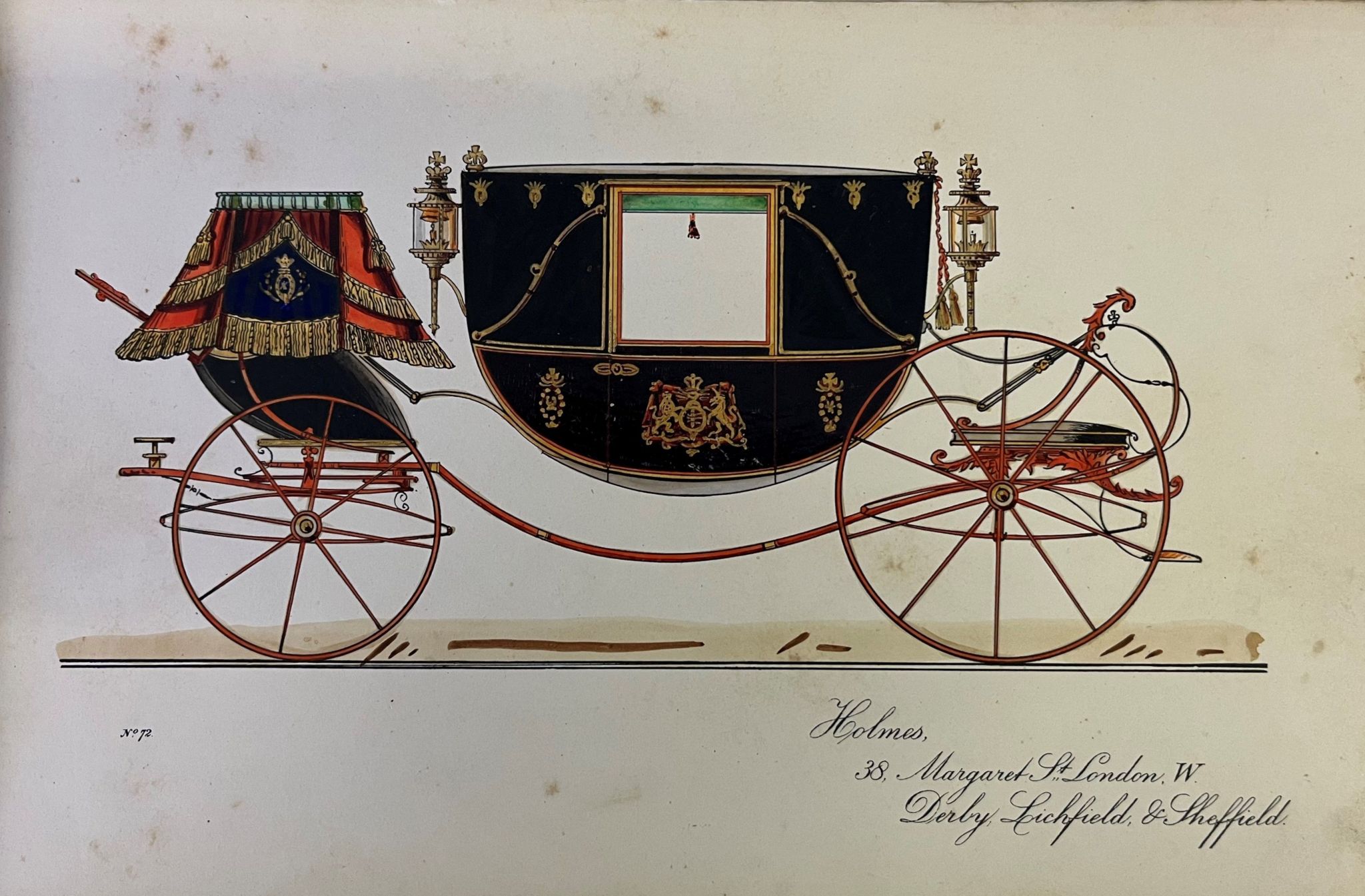 Royal carriage design