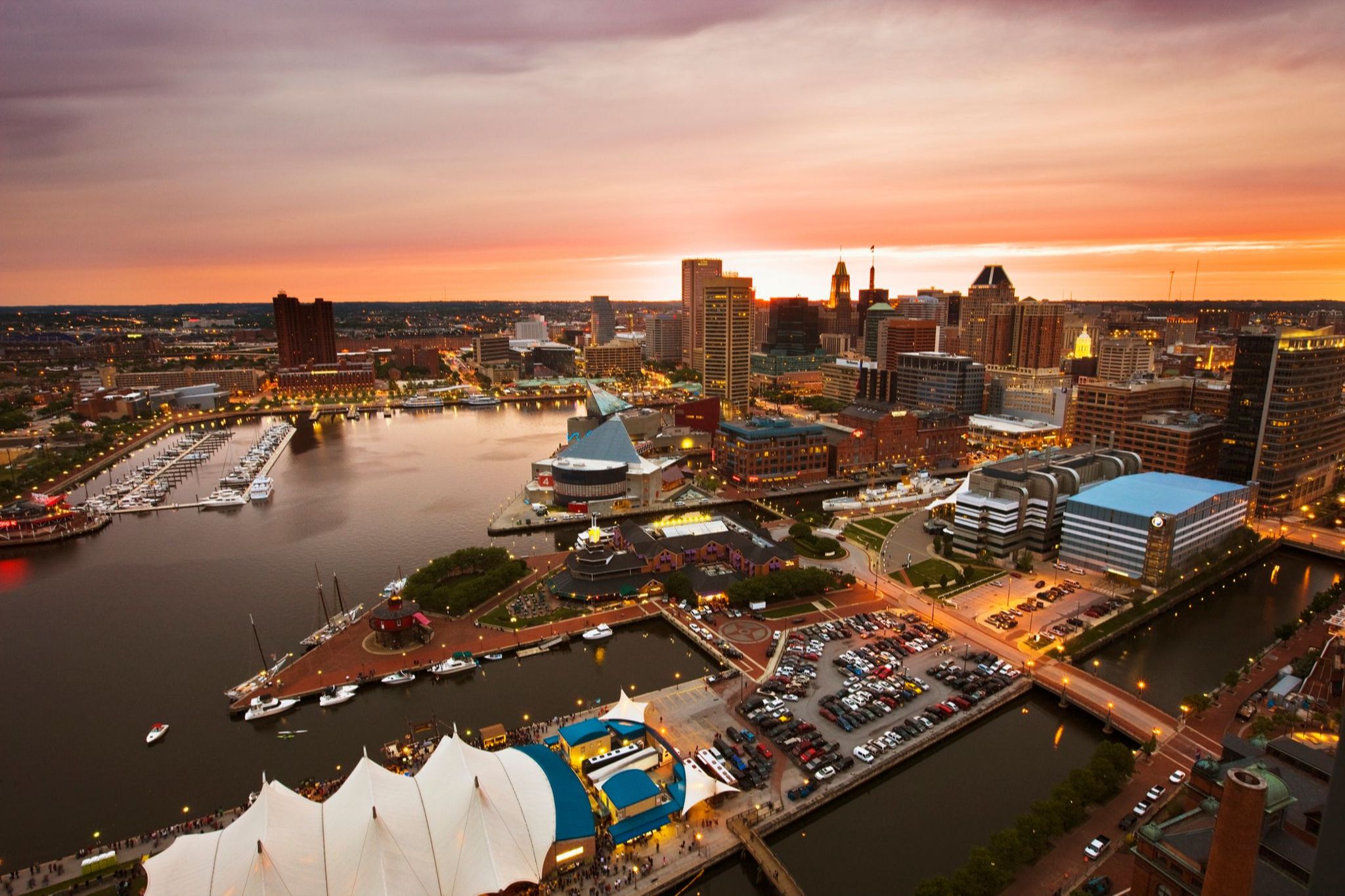 Cityscape of Baltimore