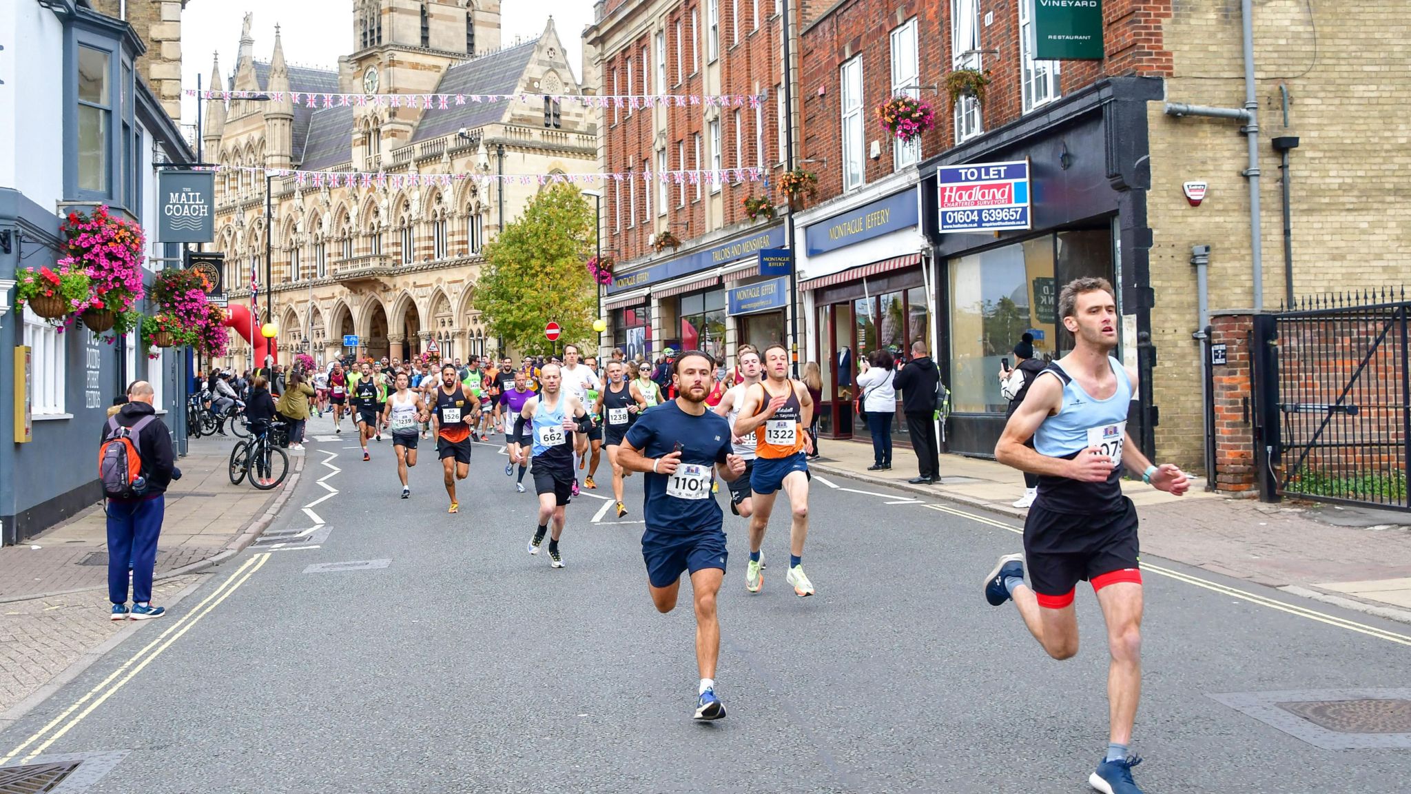 Runners in Northampton