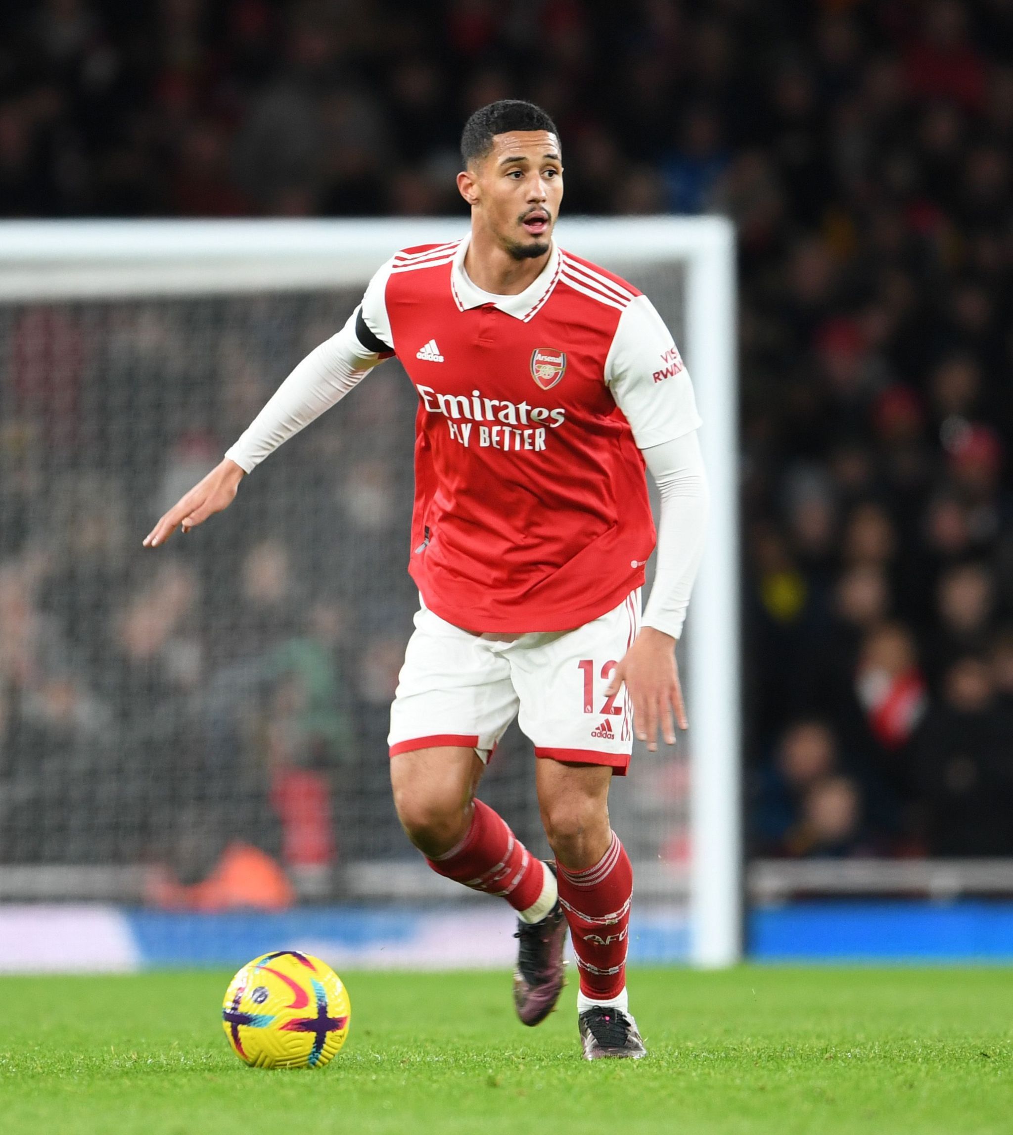 Arsenal: Arteta hopeful of new deal for Saliba - BBC Sport