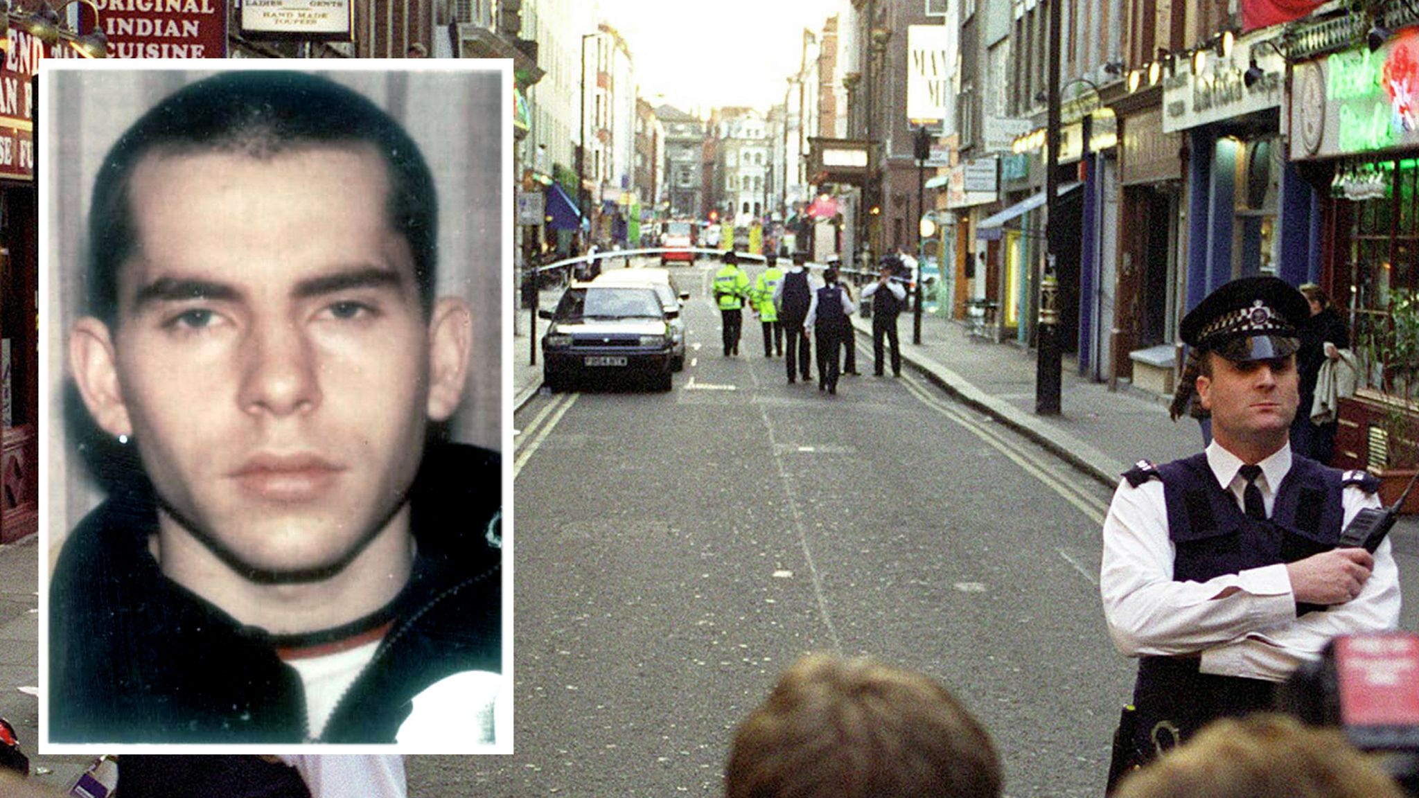 David Copeland who bombed the Admiral Duncan pub in Soho and other targets in London