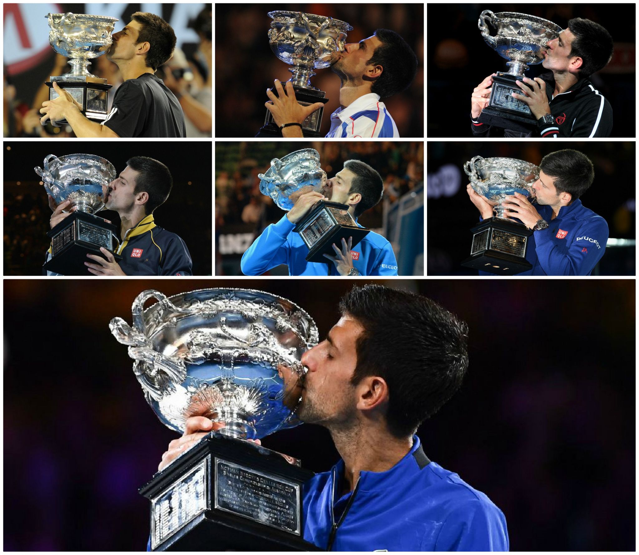 Australian Open 2019: Novak Djokovic's Seven Melbourne Titles In ...