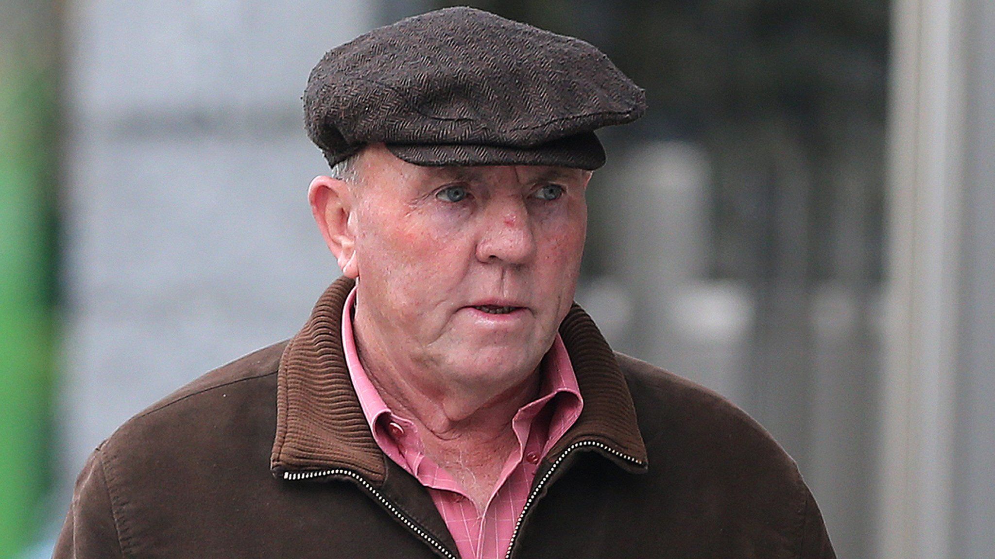 Thomas 'Slab' Murphy arrives at the Special Criminal Court in Dublin last year. He was convicted of tax offences.