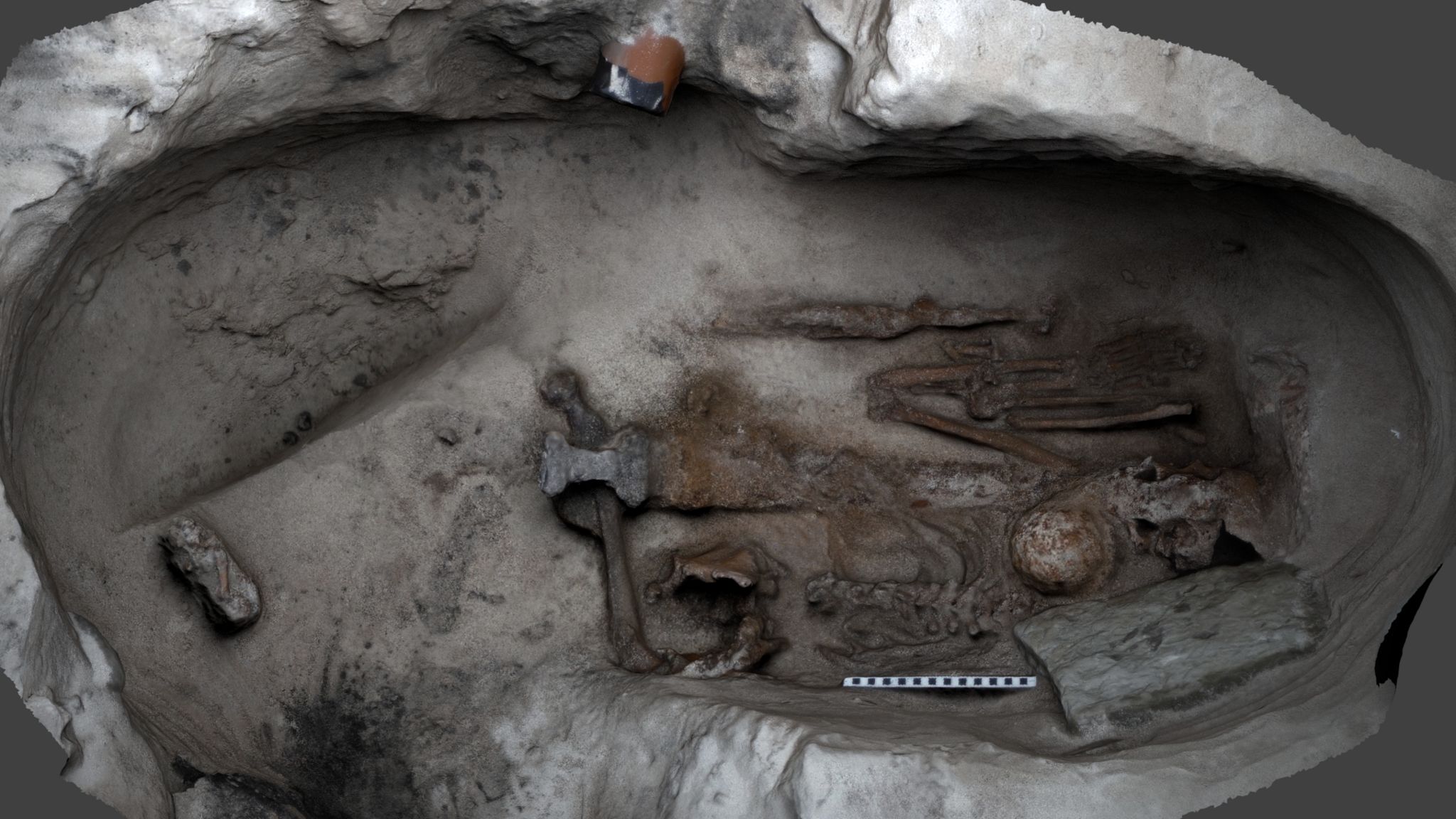 Inside a Viking Grave Mound 