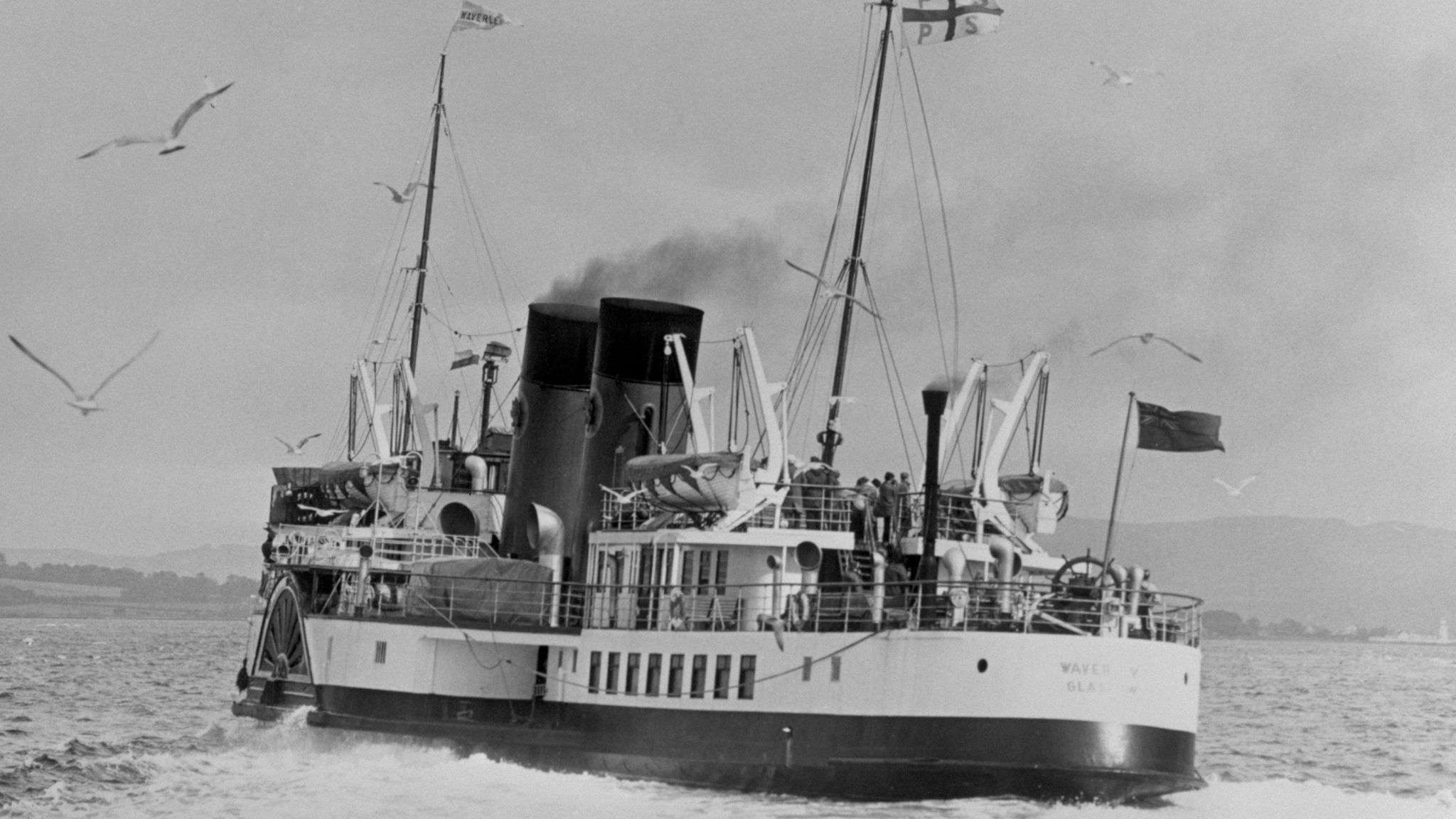 PS Waverley pictured in 1973