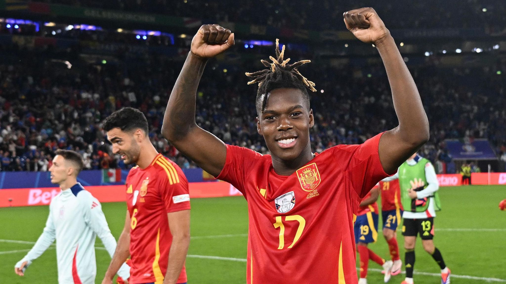 Spain's Nico Williams