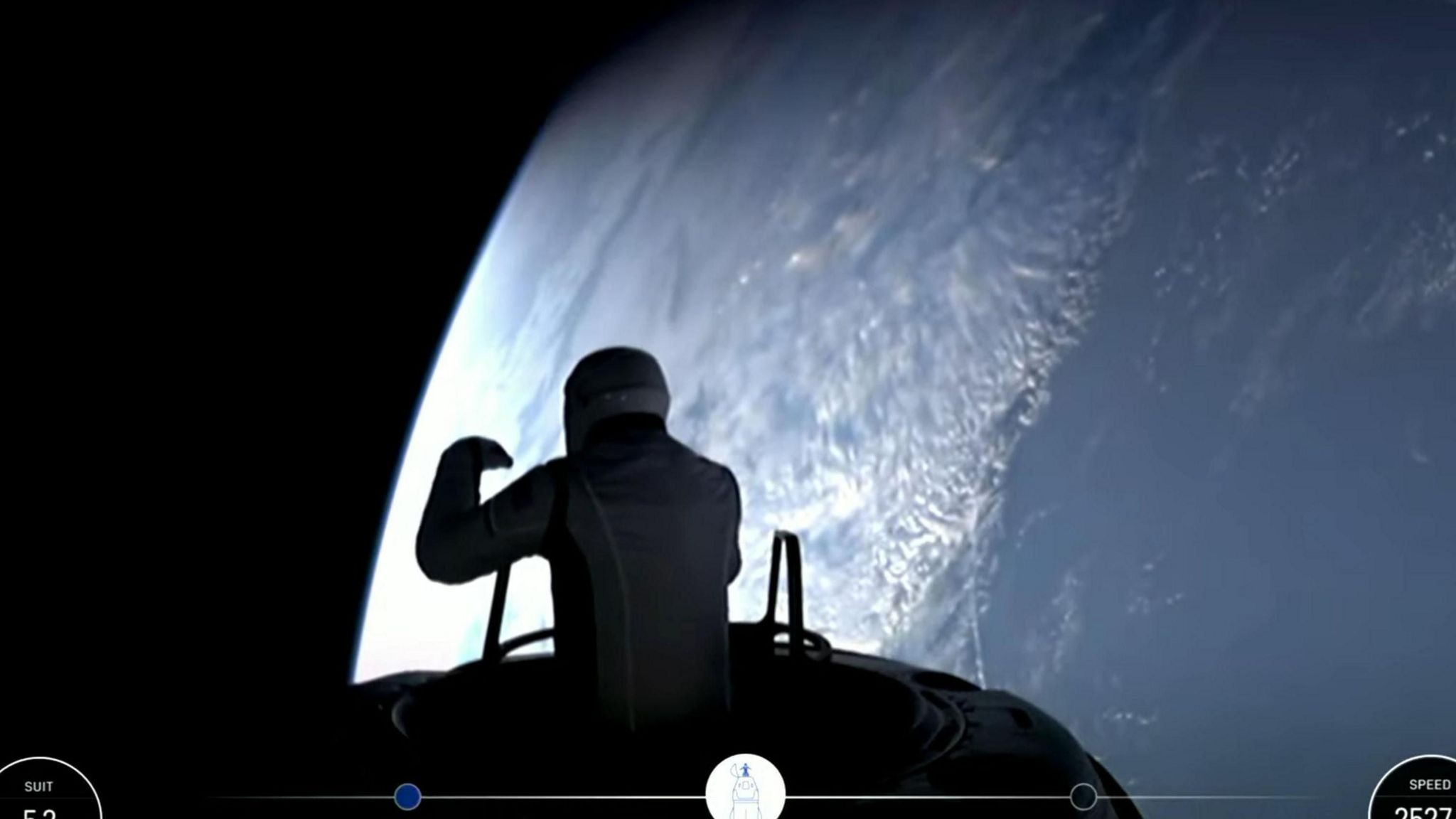 SPACE X spacewalk.