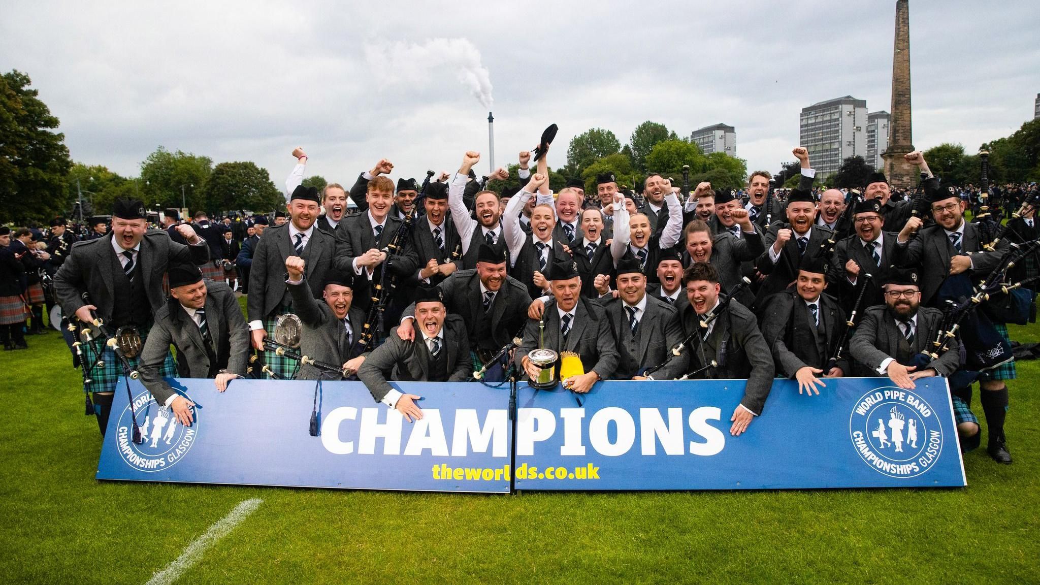 In Pictures World Pipe Band champions 2025 crowned in Glasgow BBC News