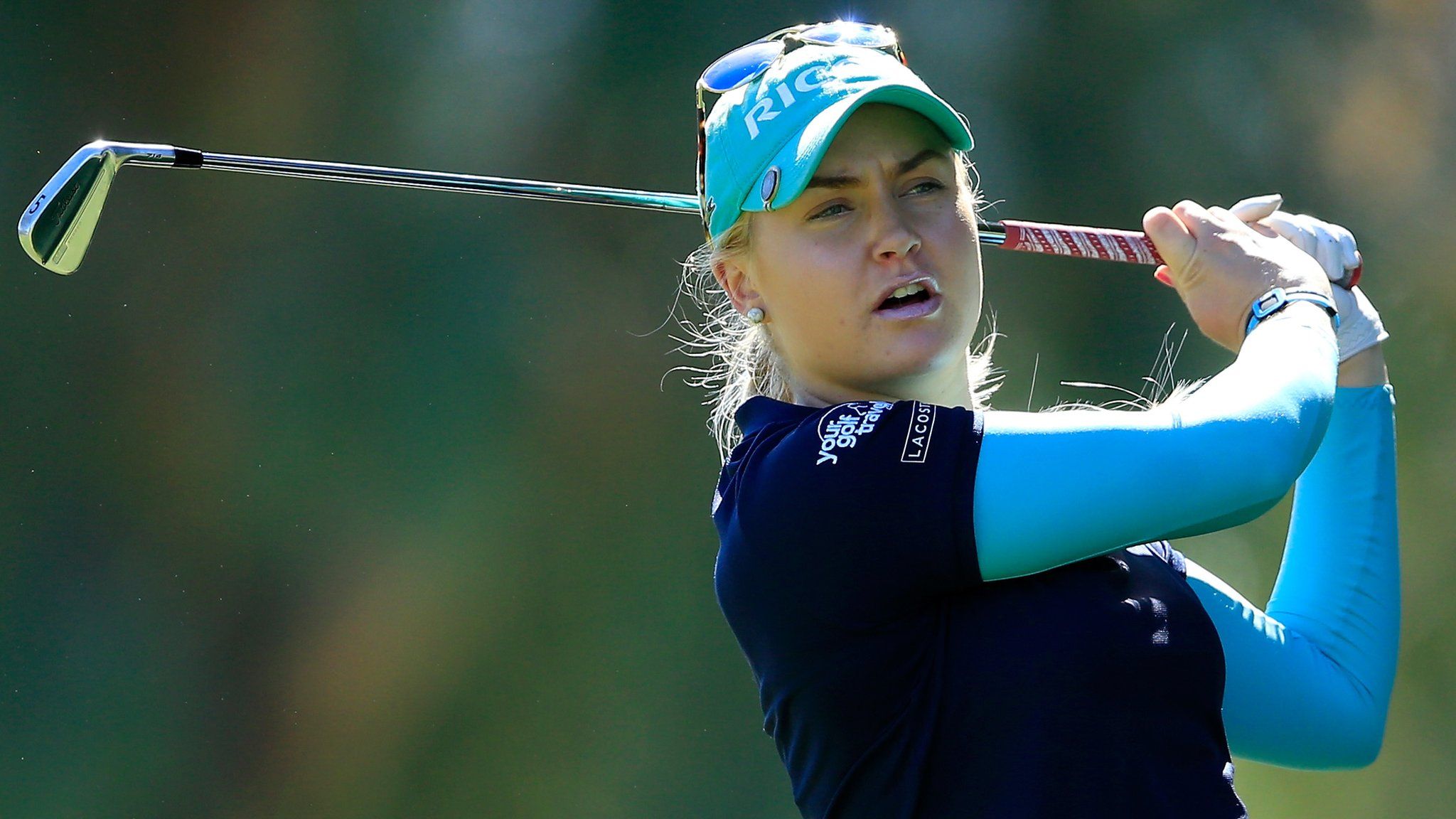 Charley Hull: English player in contention for first major win - BBC Sport