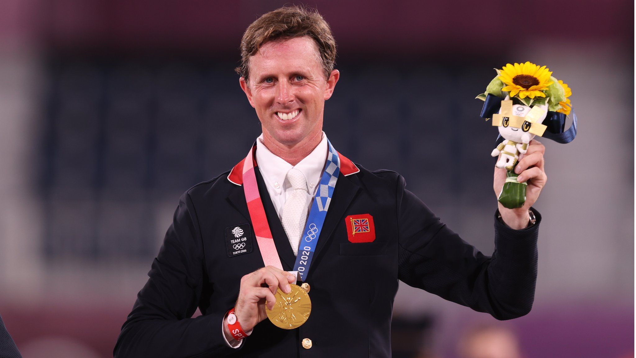 Ben Maher gold medal