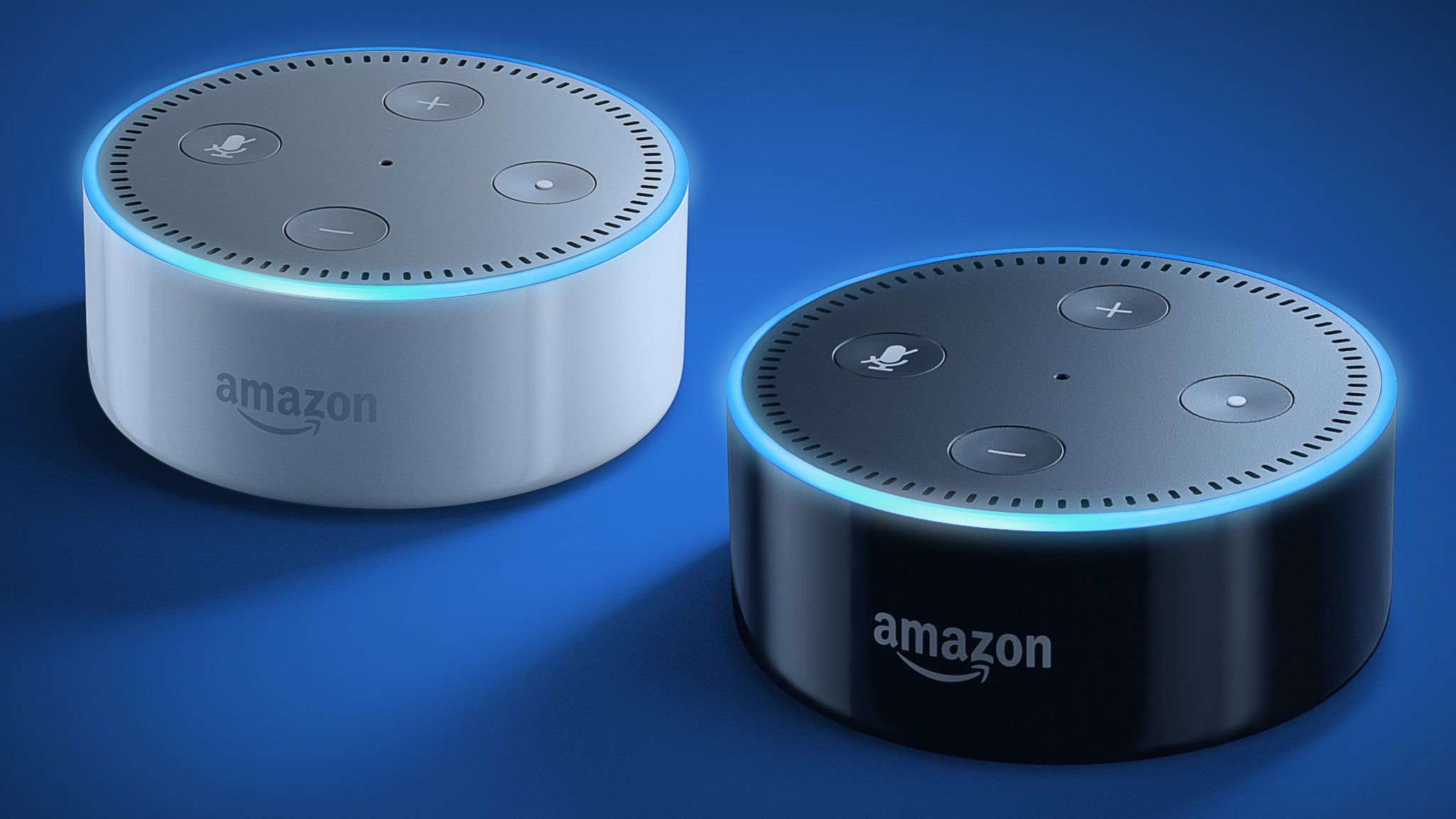 Amazon Echo Dot speakers