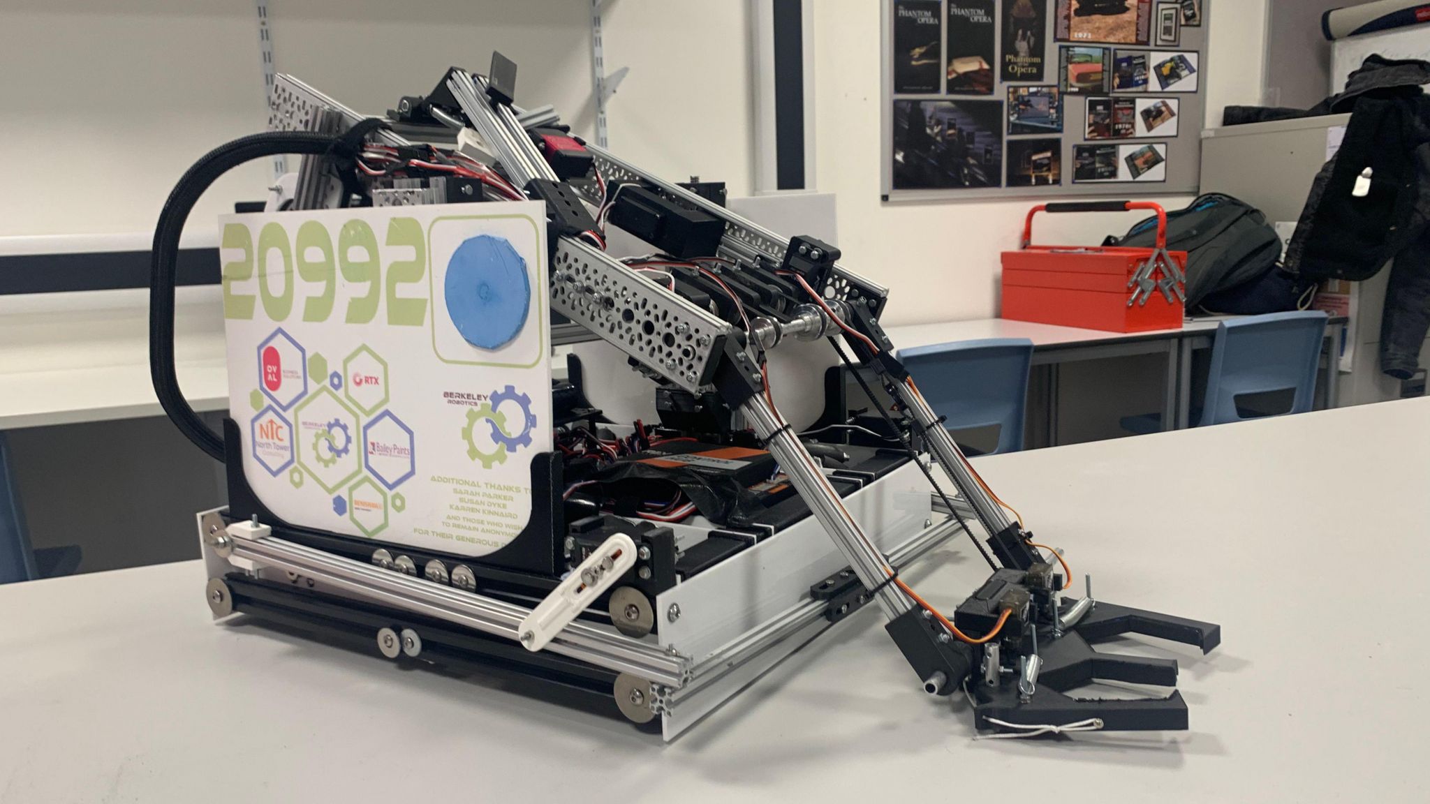 The Berkeley Green UTC team's robot