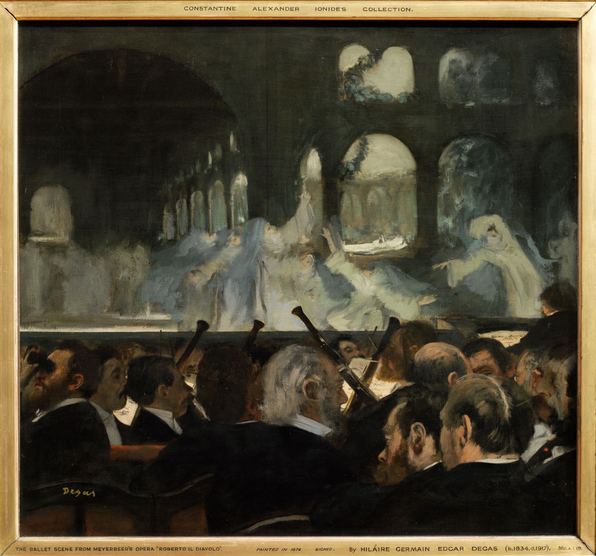 The Ballet Scene from Meyerbeer's Opera Robert Le Diable