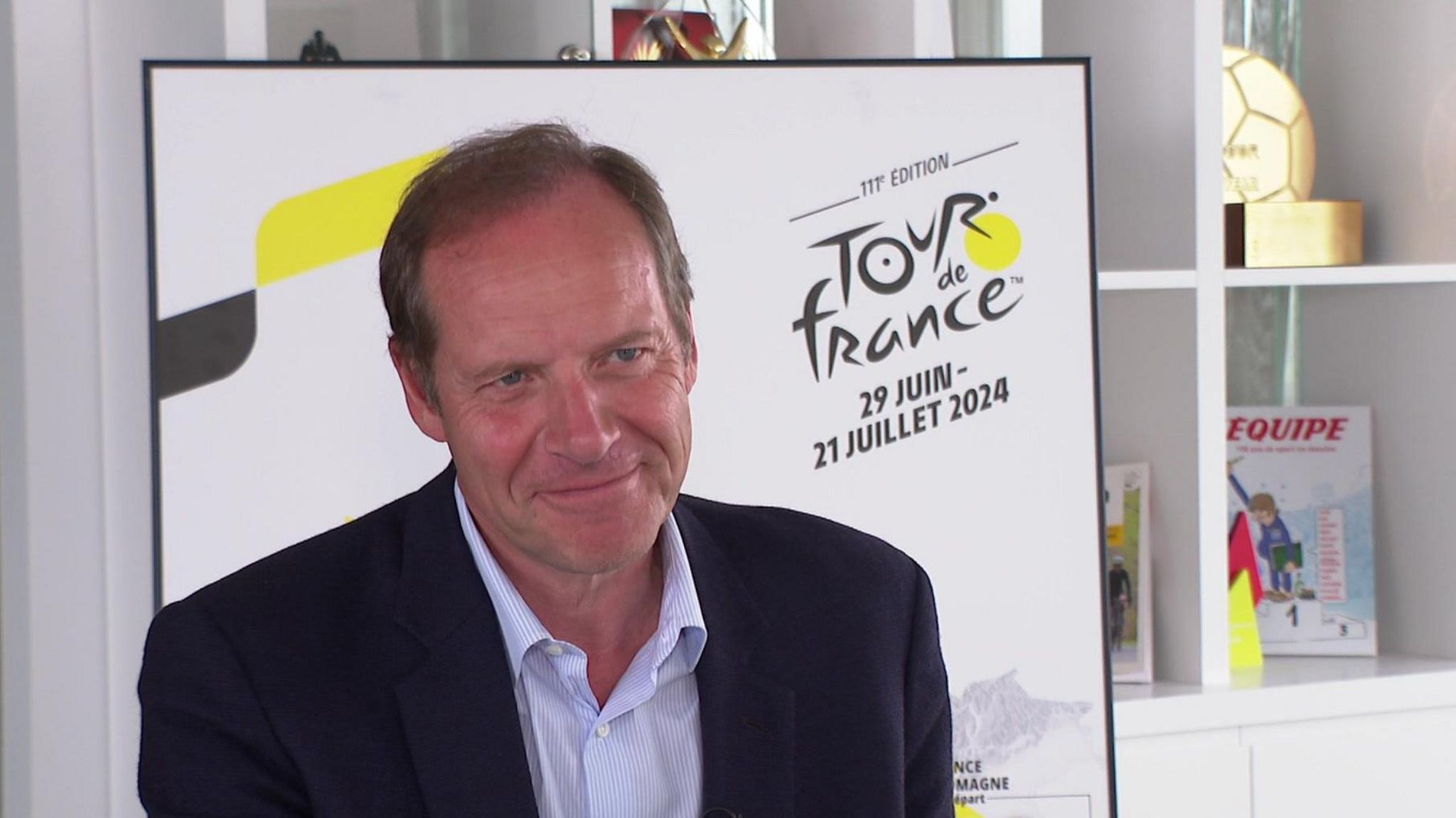 Christian Prudhomme, director of the Tour de France since 2007