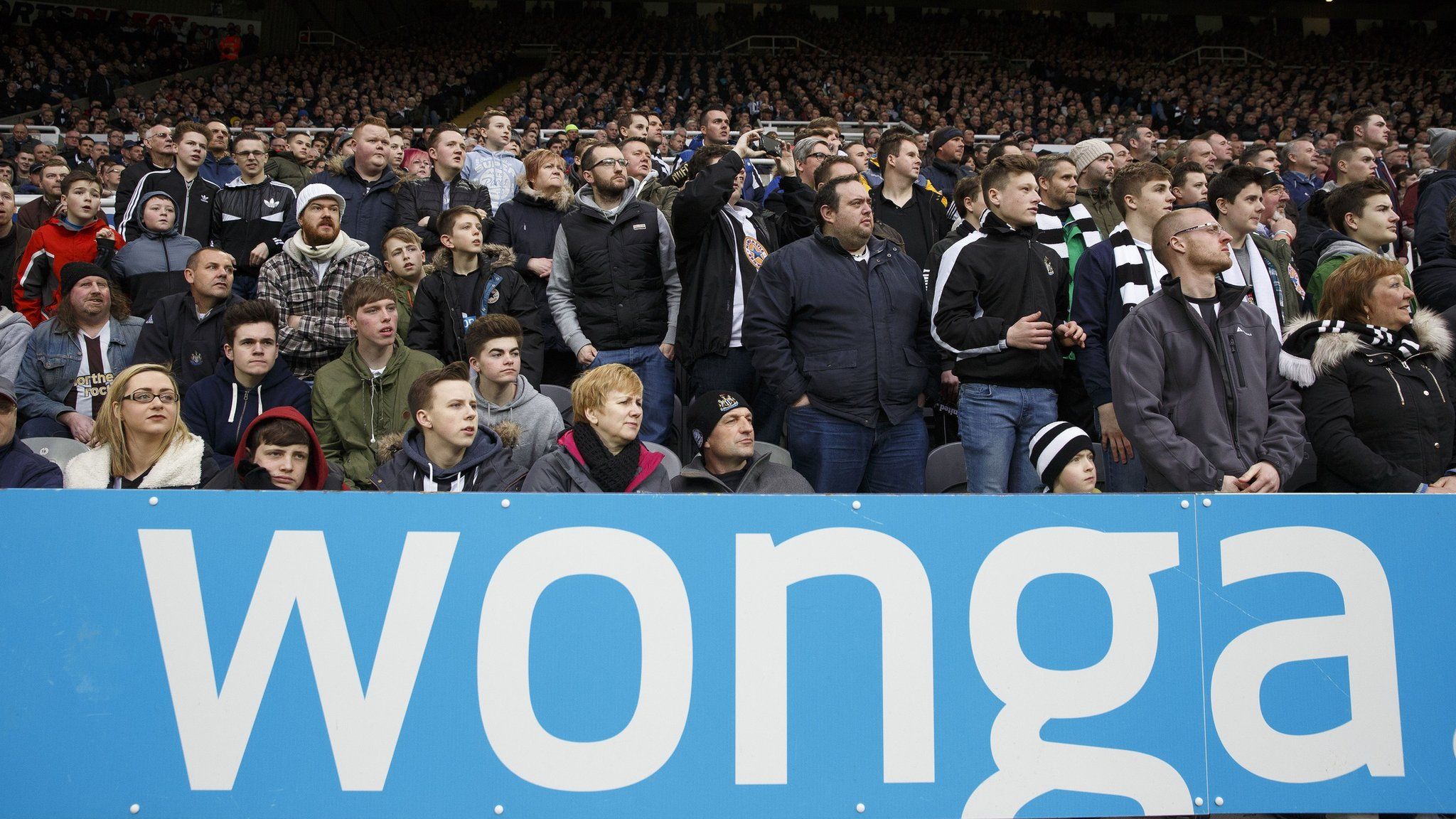 Wonga ended its sponsorship of Newcastle United in 2016