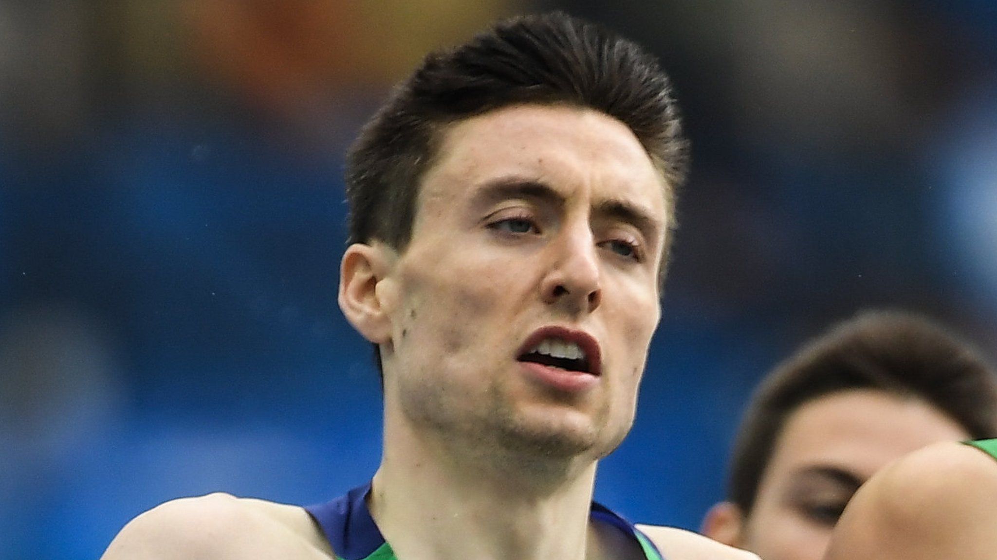 Mark English ran a composed race in his 800m heat in Rio