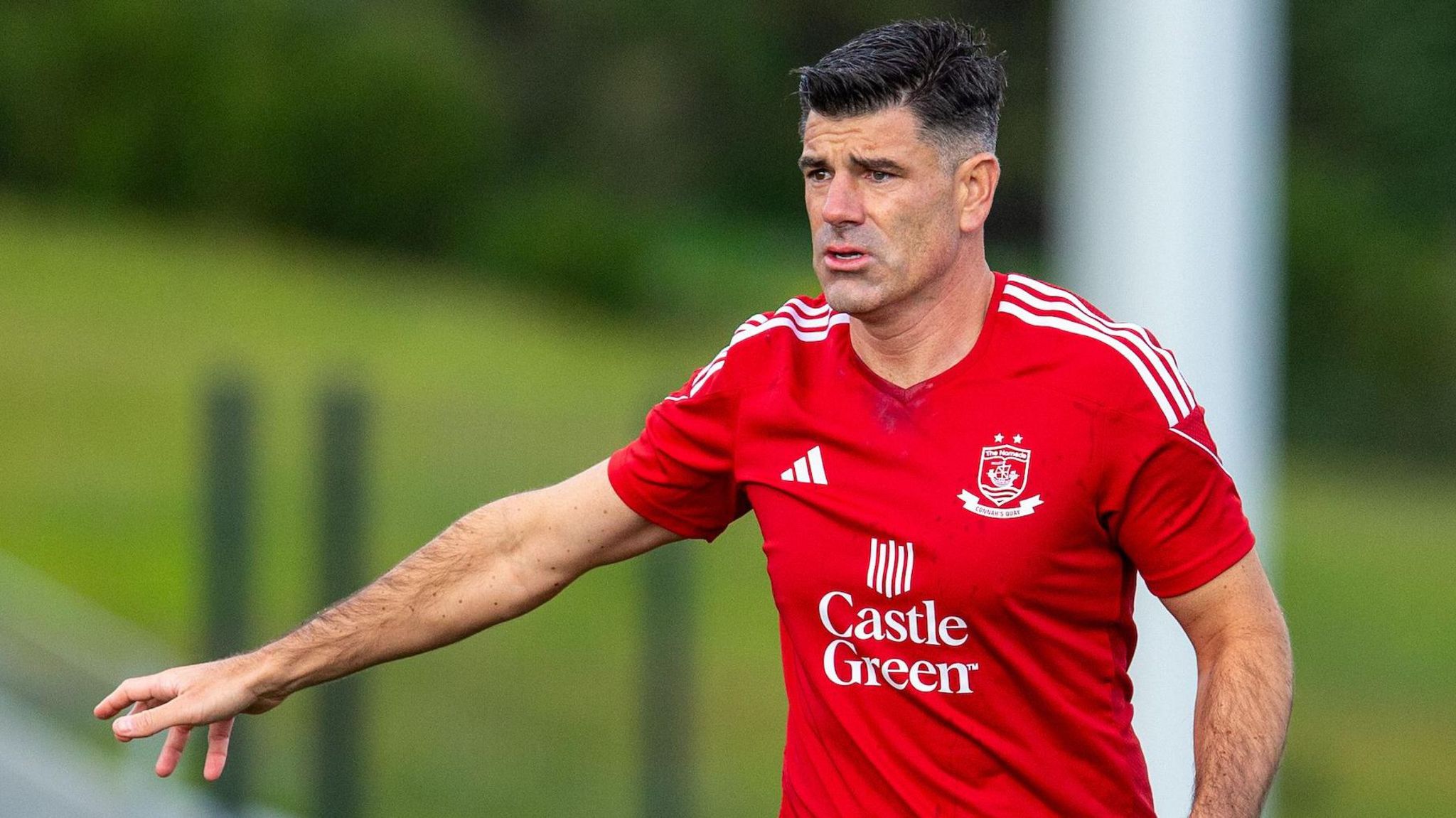 Cymru Premier playoff final Caernarfon Town 31 Penybont BBC Sport