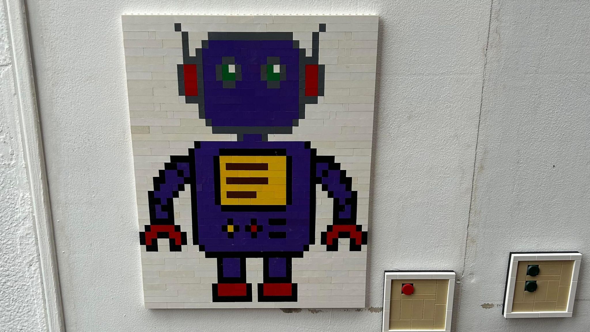 Robot made from Lego
