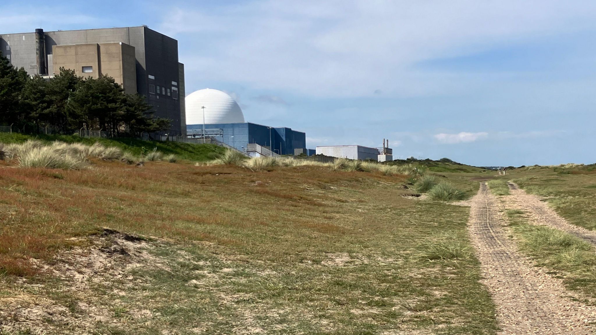 Sizewell C beach footpath