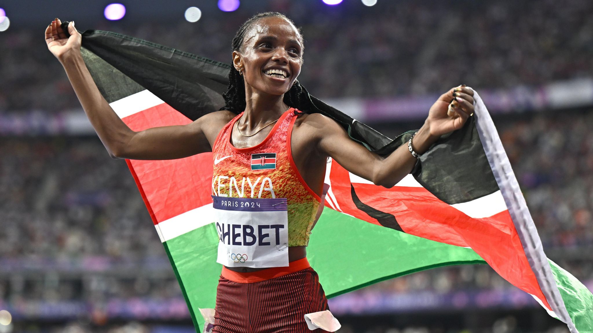 Paris 2024: Beatrice Chebet Completes Olympic Double As Tunisia Get ...