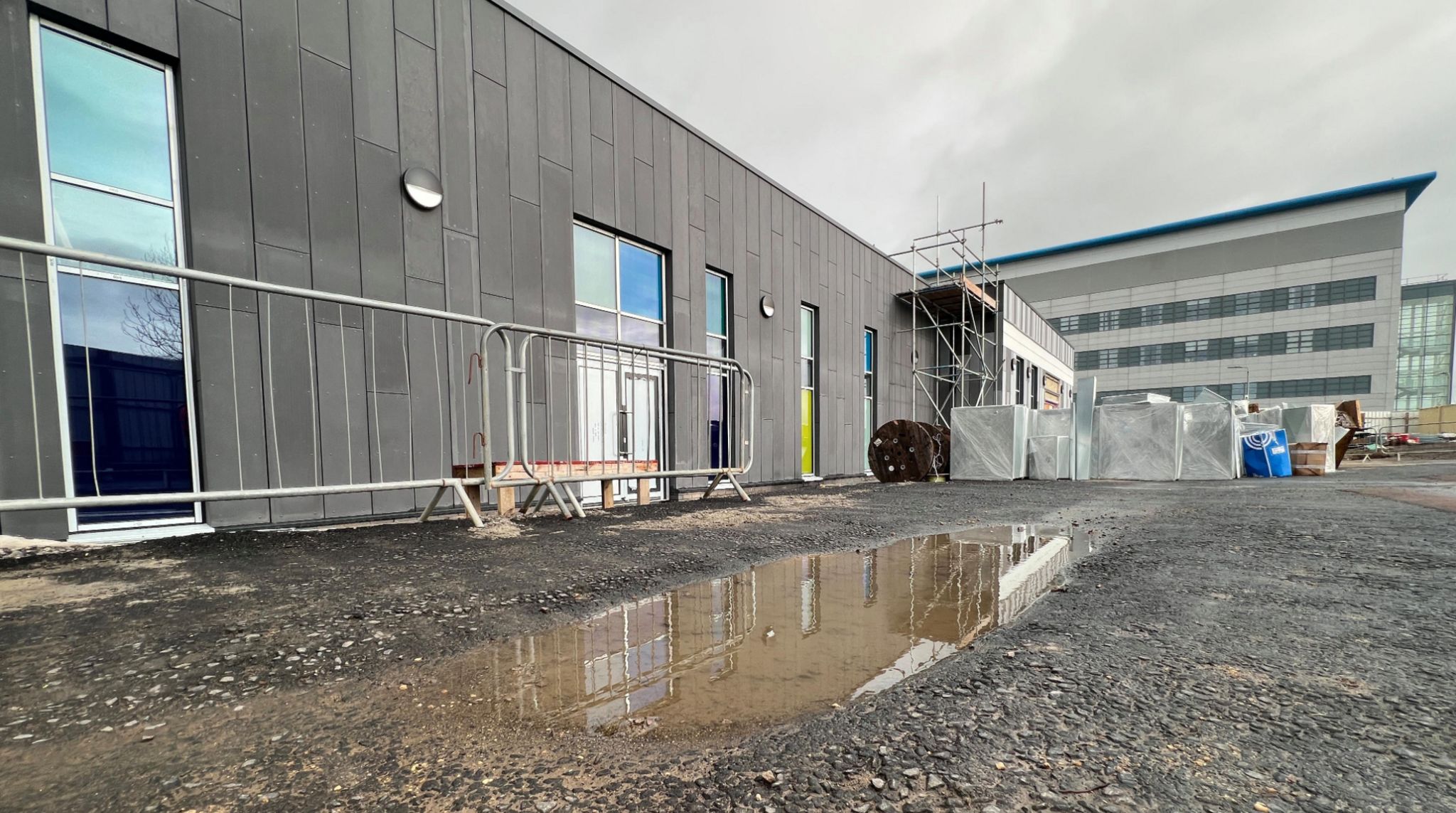 Building work at the new Emergency Department