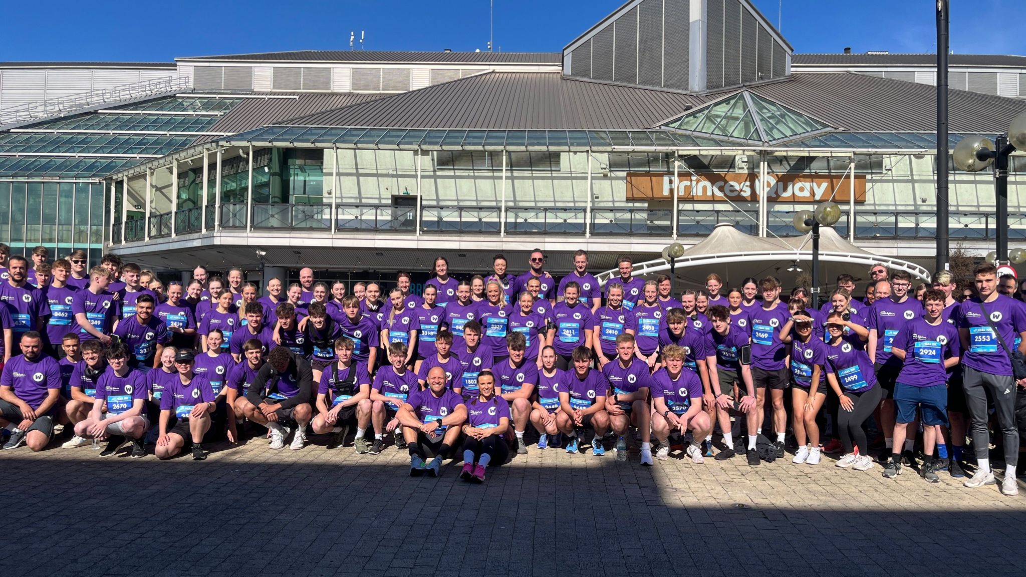 155 runners from Wyke College in Hull