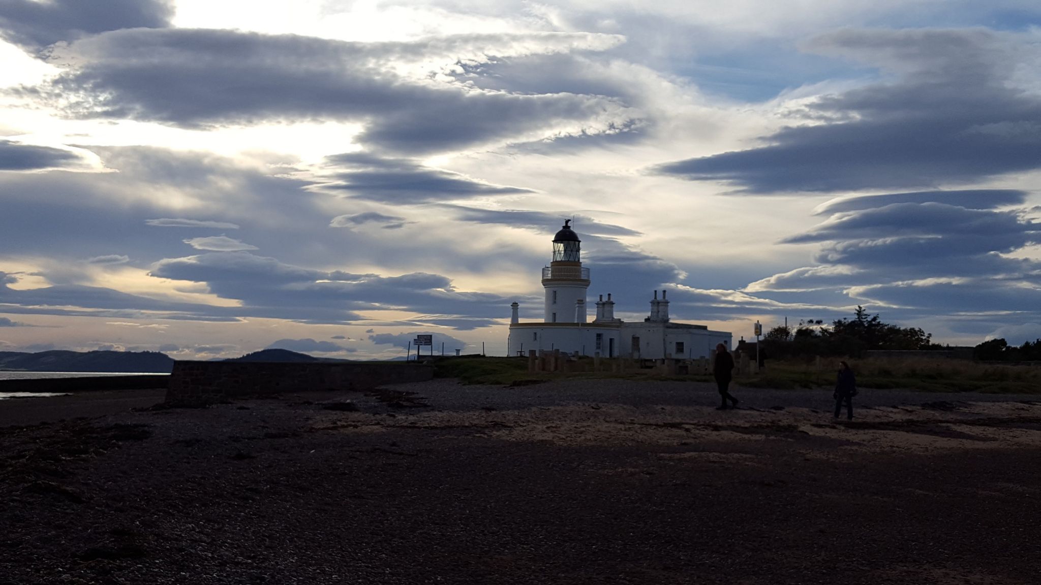 Lighthouse at Chanonry point