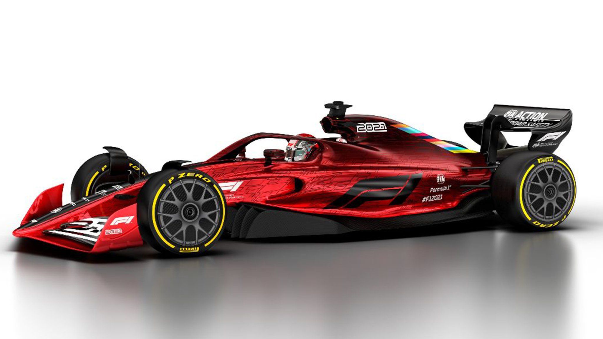 New F1 2021 car
