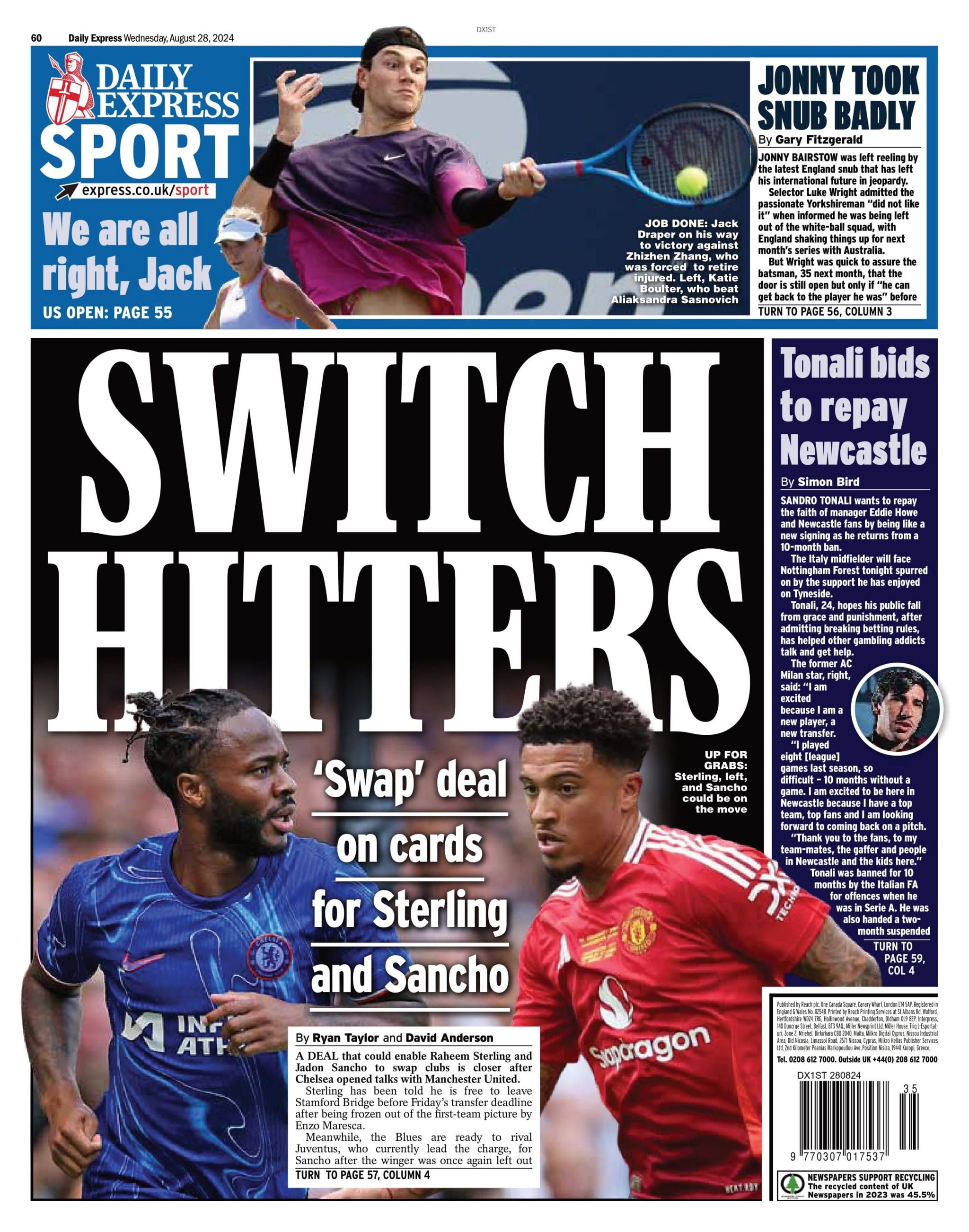 Express back page 