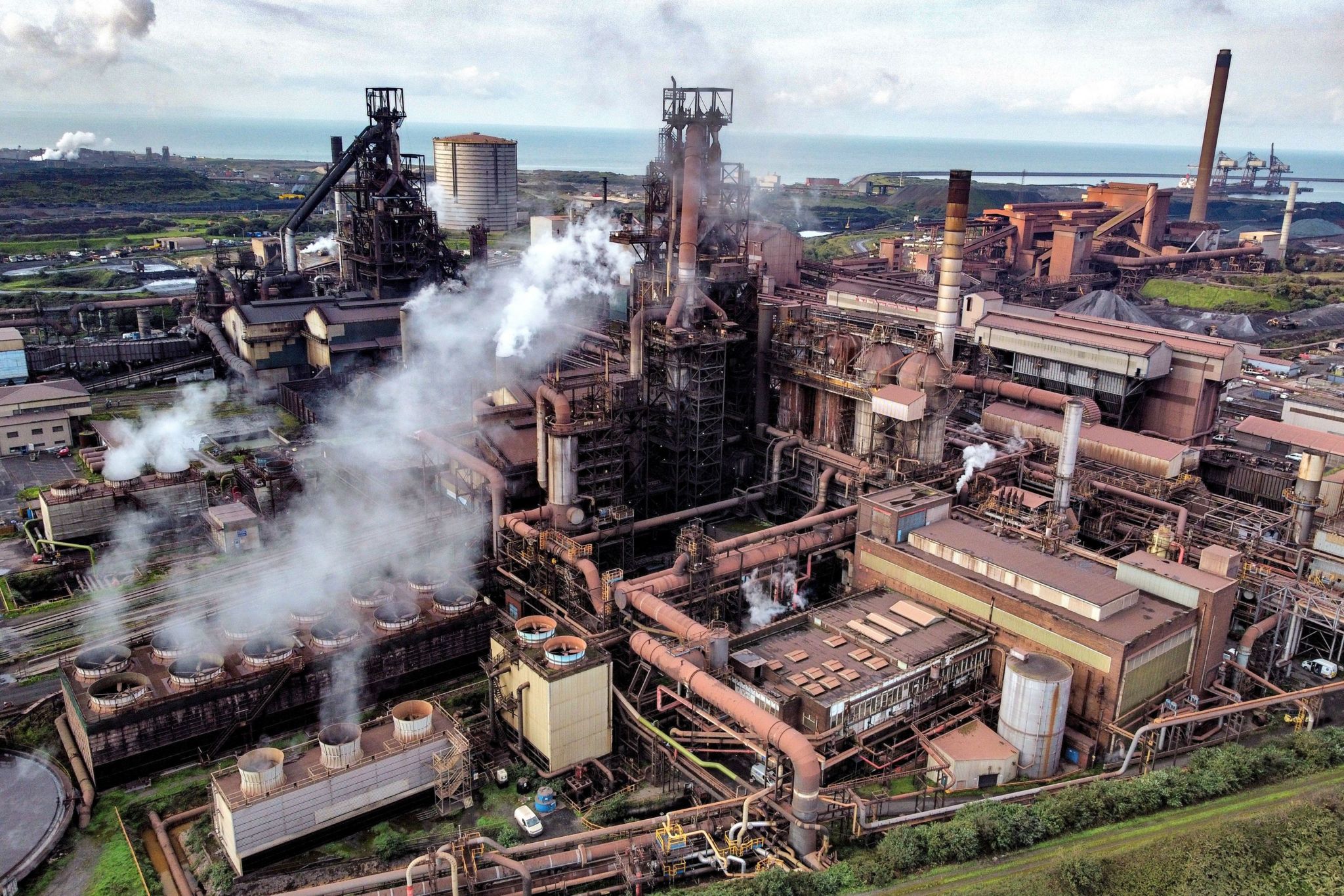 Tata Steel site in Port Talbot