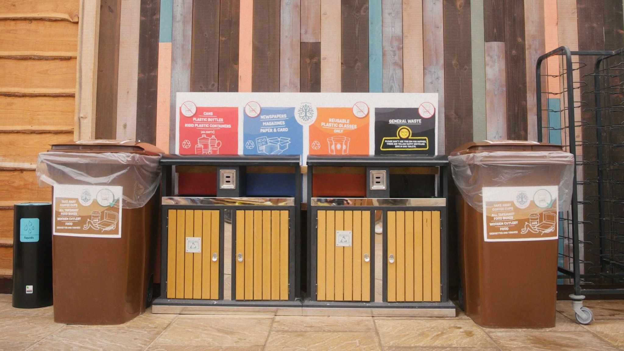 Recycling bins