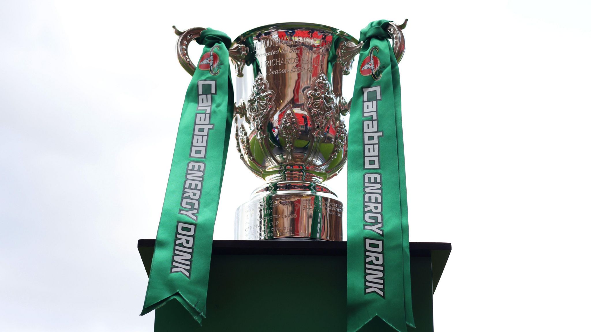 General view of Carabao Cup trophy