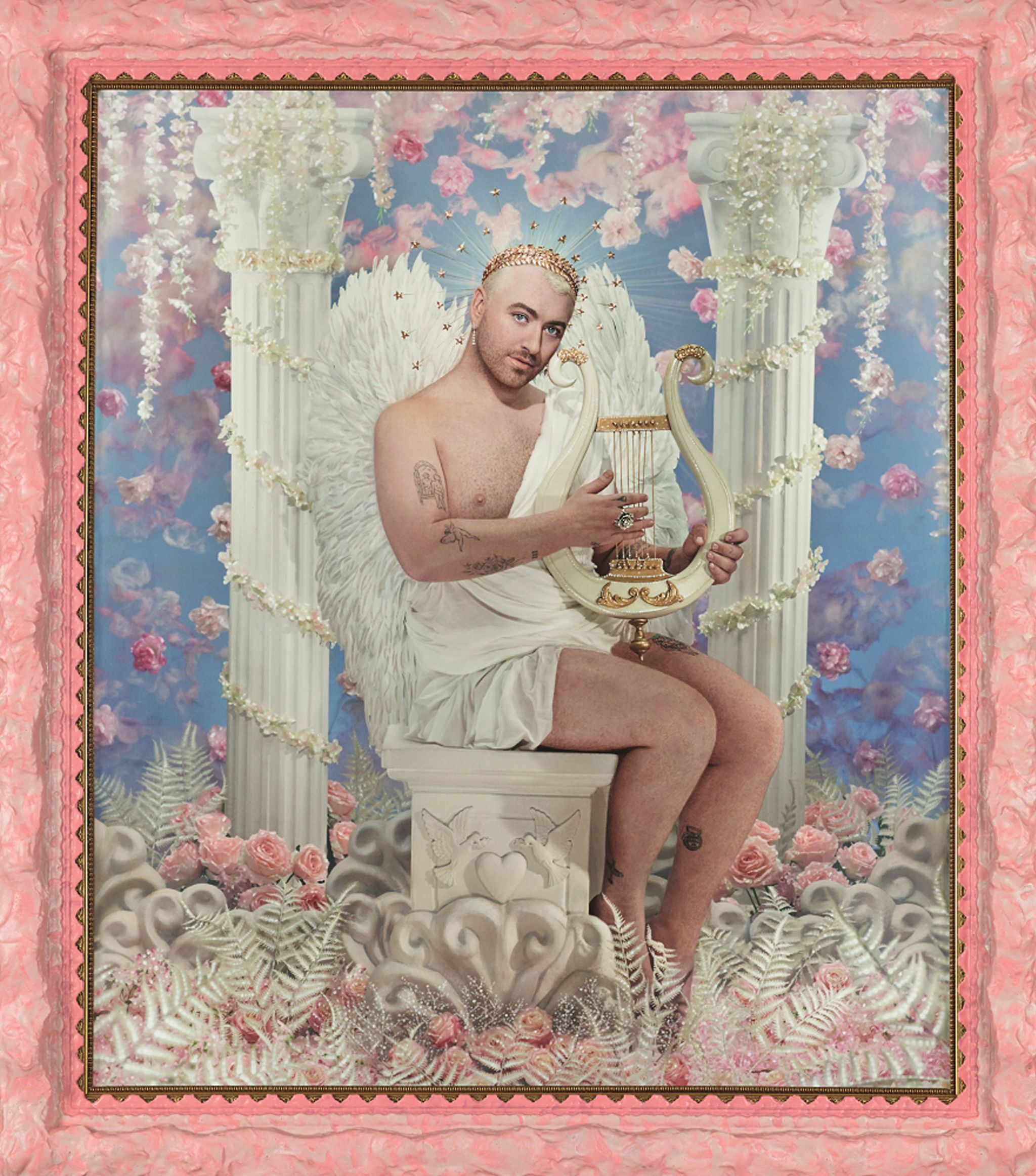 The work by French artists Pierre Commoy and Gilles Blanchard takes the name of Smith's 2023 album, Gloria