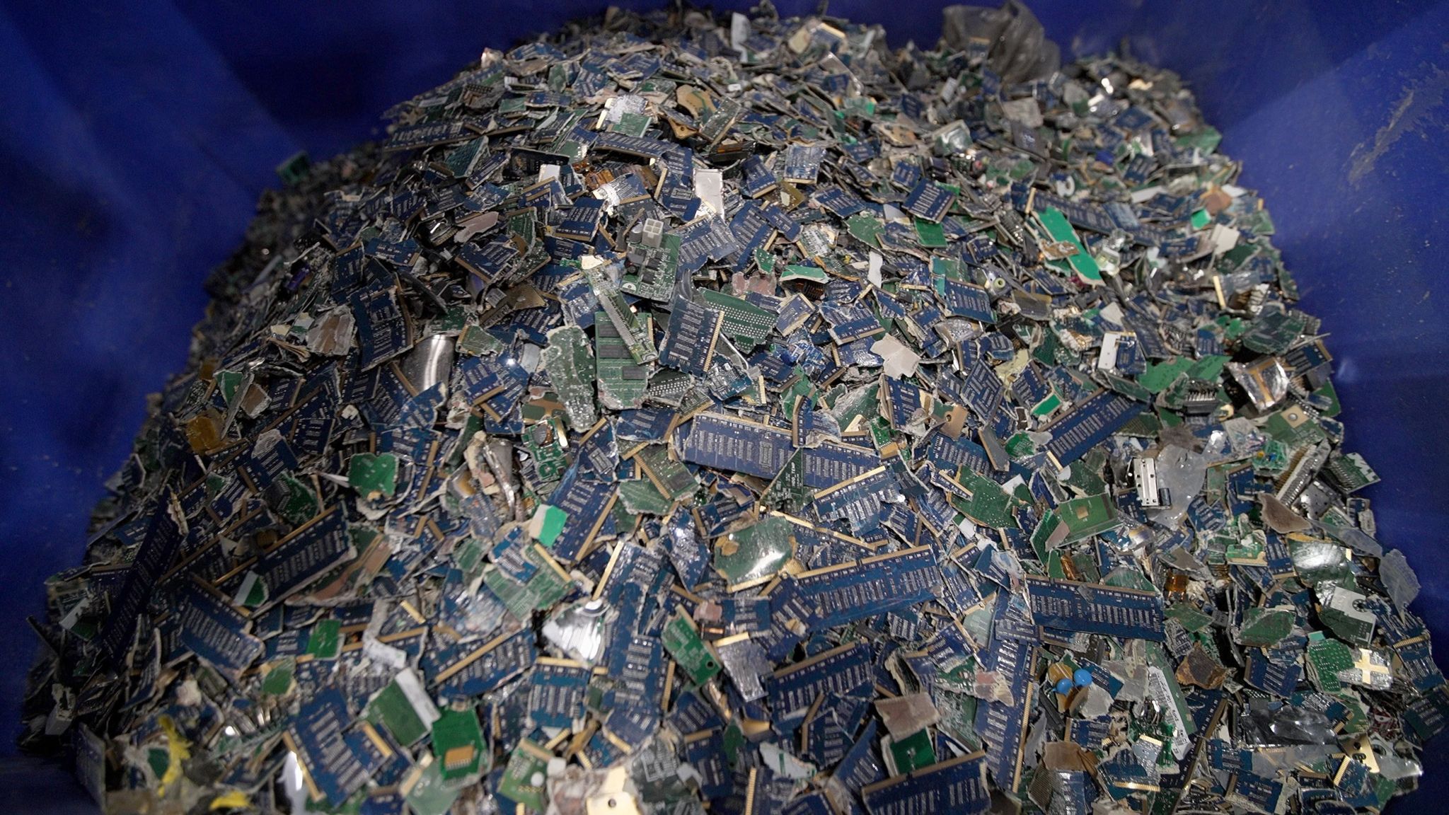 Pile of old circuit boards