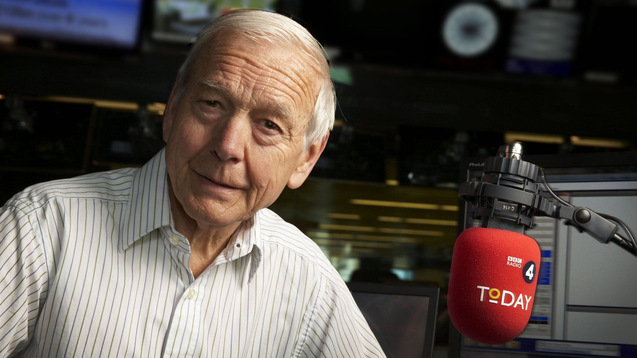 John Humphrys in the Today programme studio