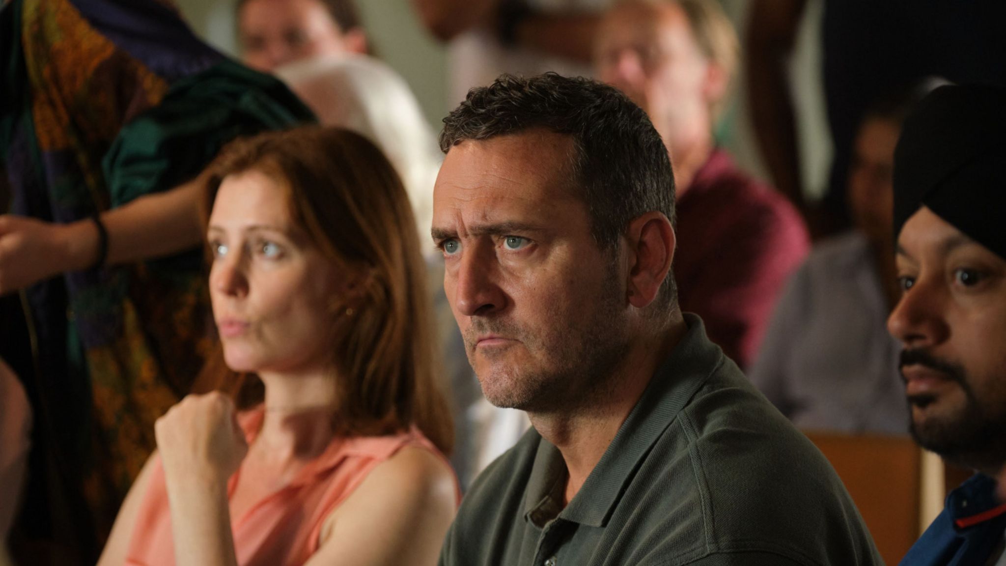 Will Mellor playing Lee Castleton in the ITV drama