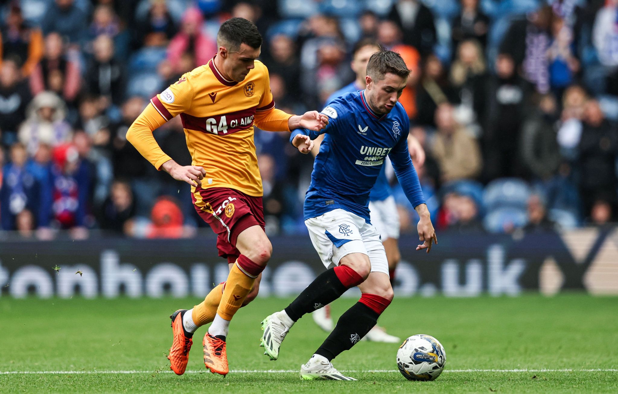 Motherwell v Rangers Team news BBC Sport