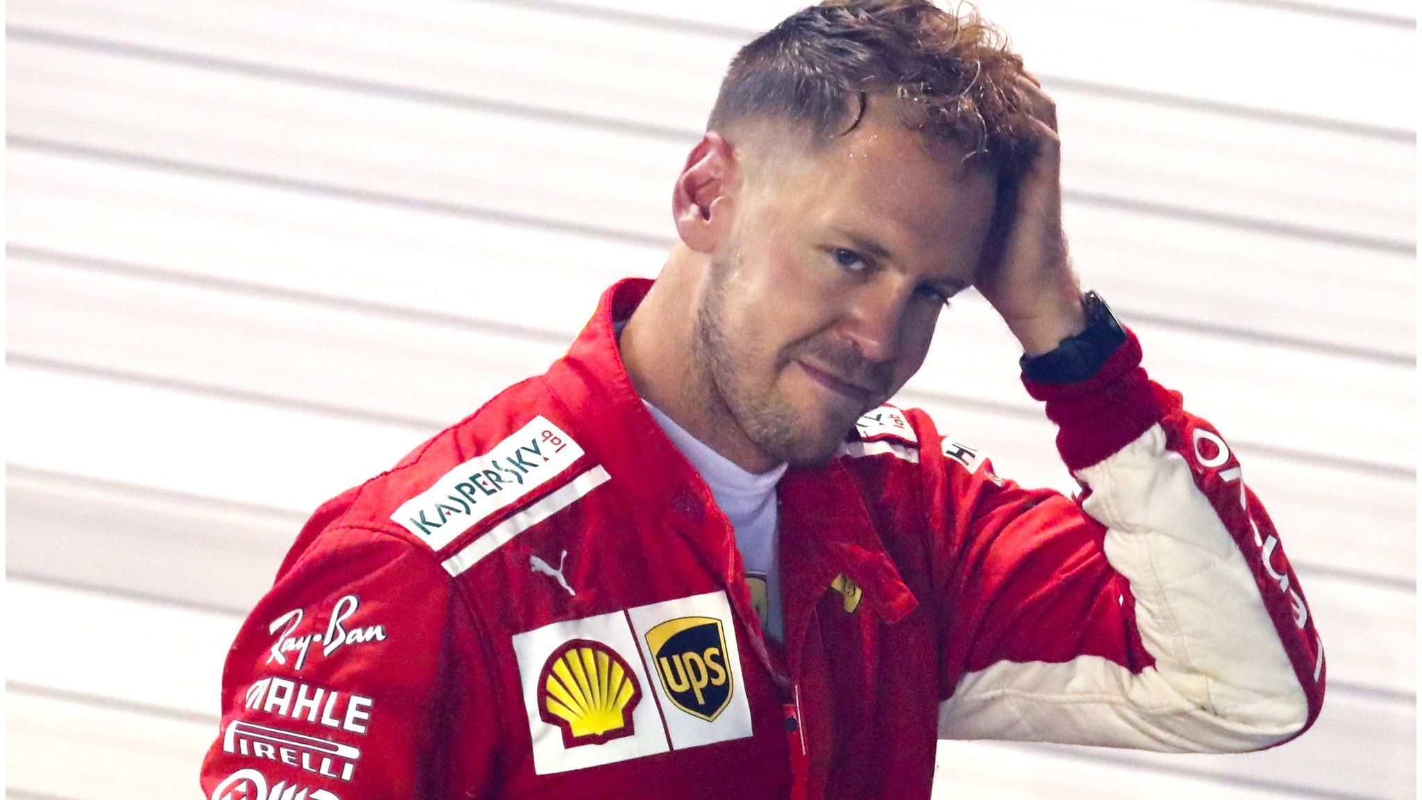 Ferrari's Sebastain Vettel