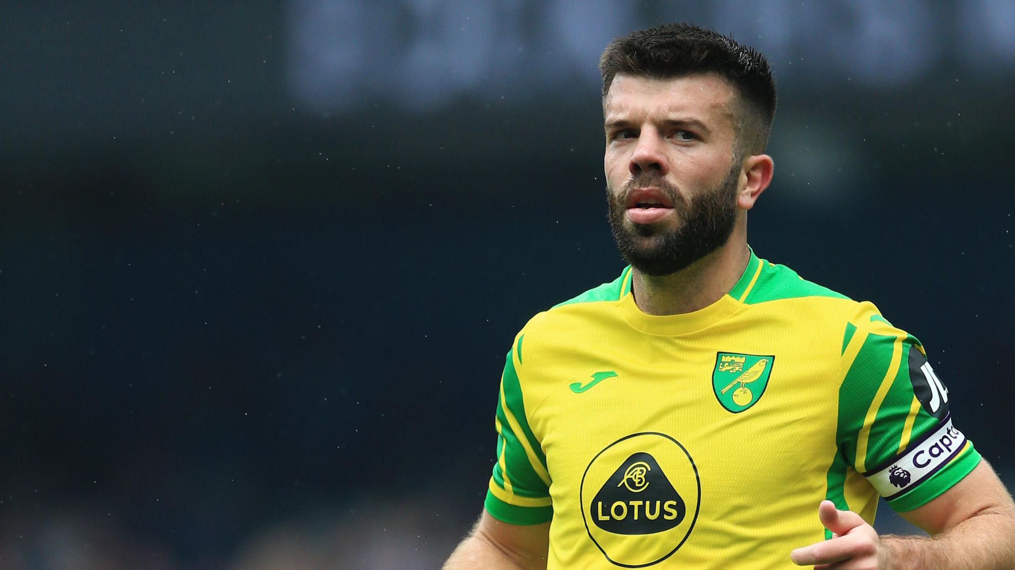 Grant Hanley in action for Norwich City