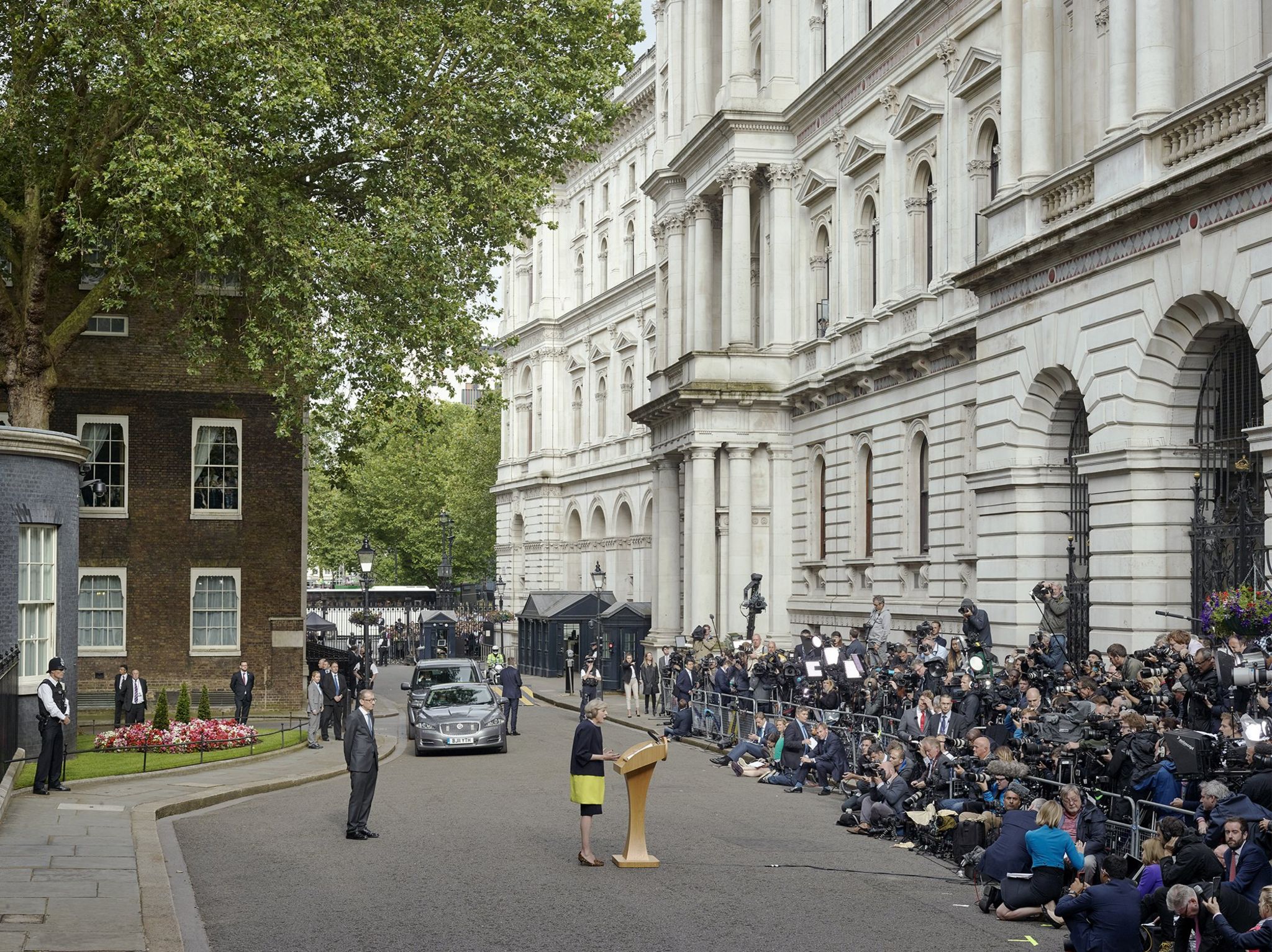 Prime Minister Theresa May, Downing Street, London, 13 July 2016