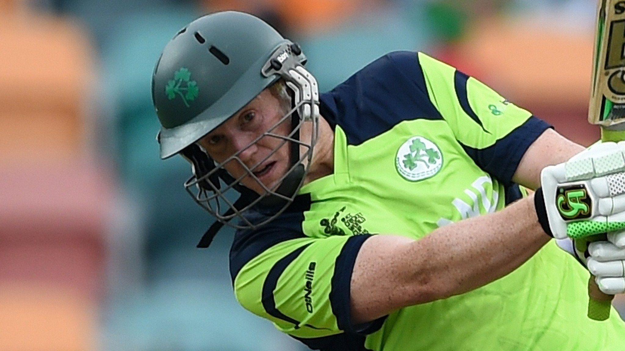 Kevin O'Brien's 40 runs helped Ireland beat the UAE in Dubai