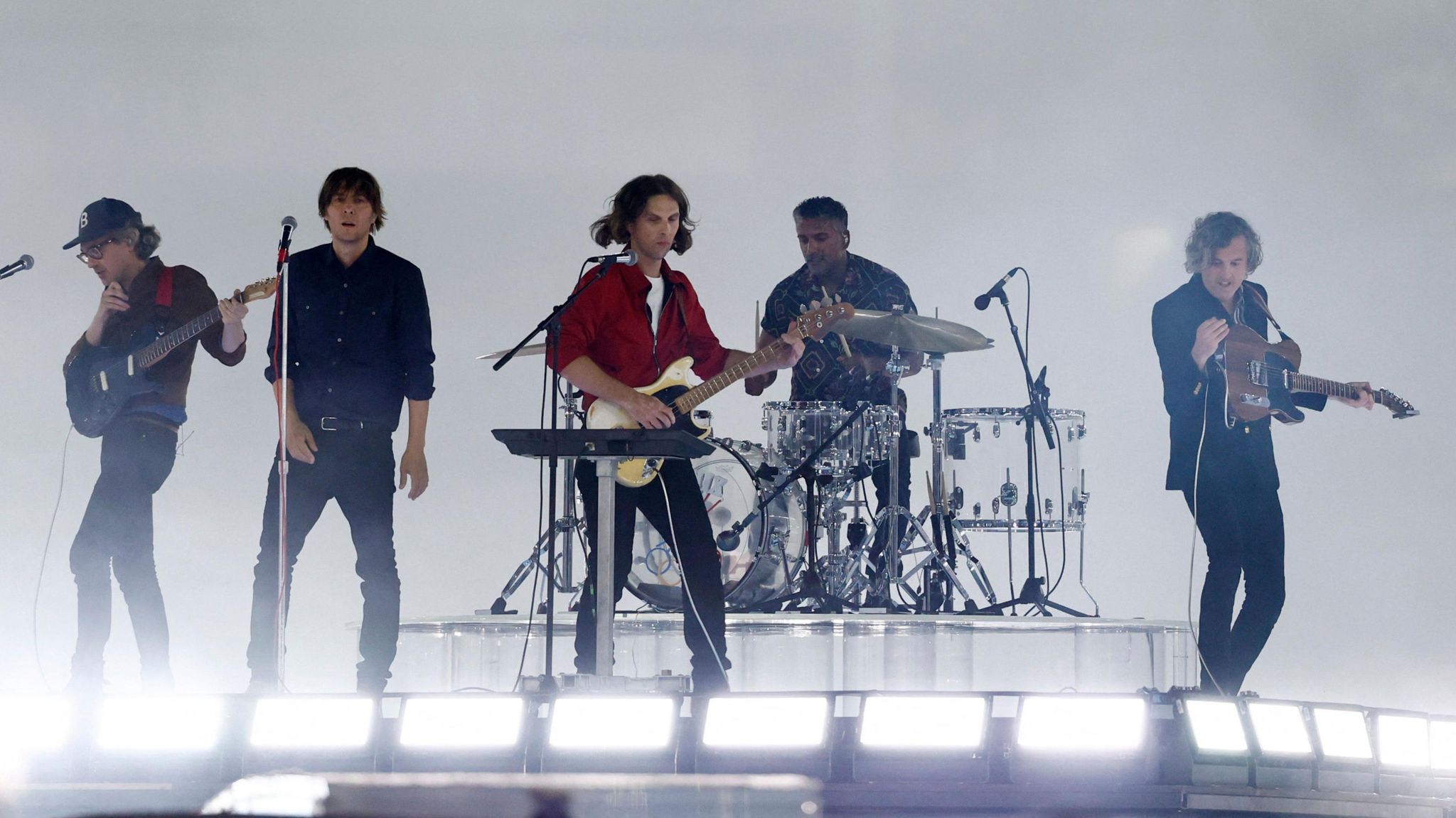 Phoenix perform at the closing ceremony