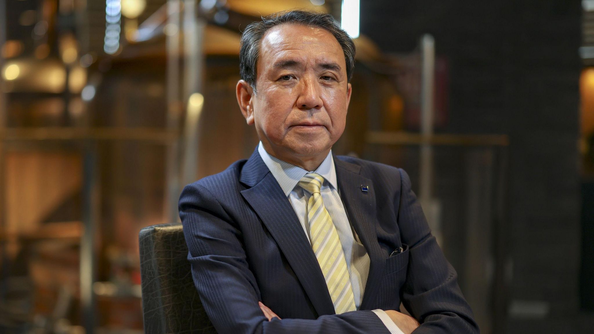 Atsushi Katsuki, chief executive officer of Asahi Group Holdings.