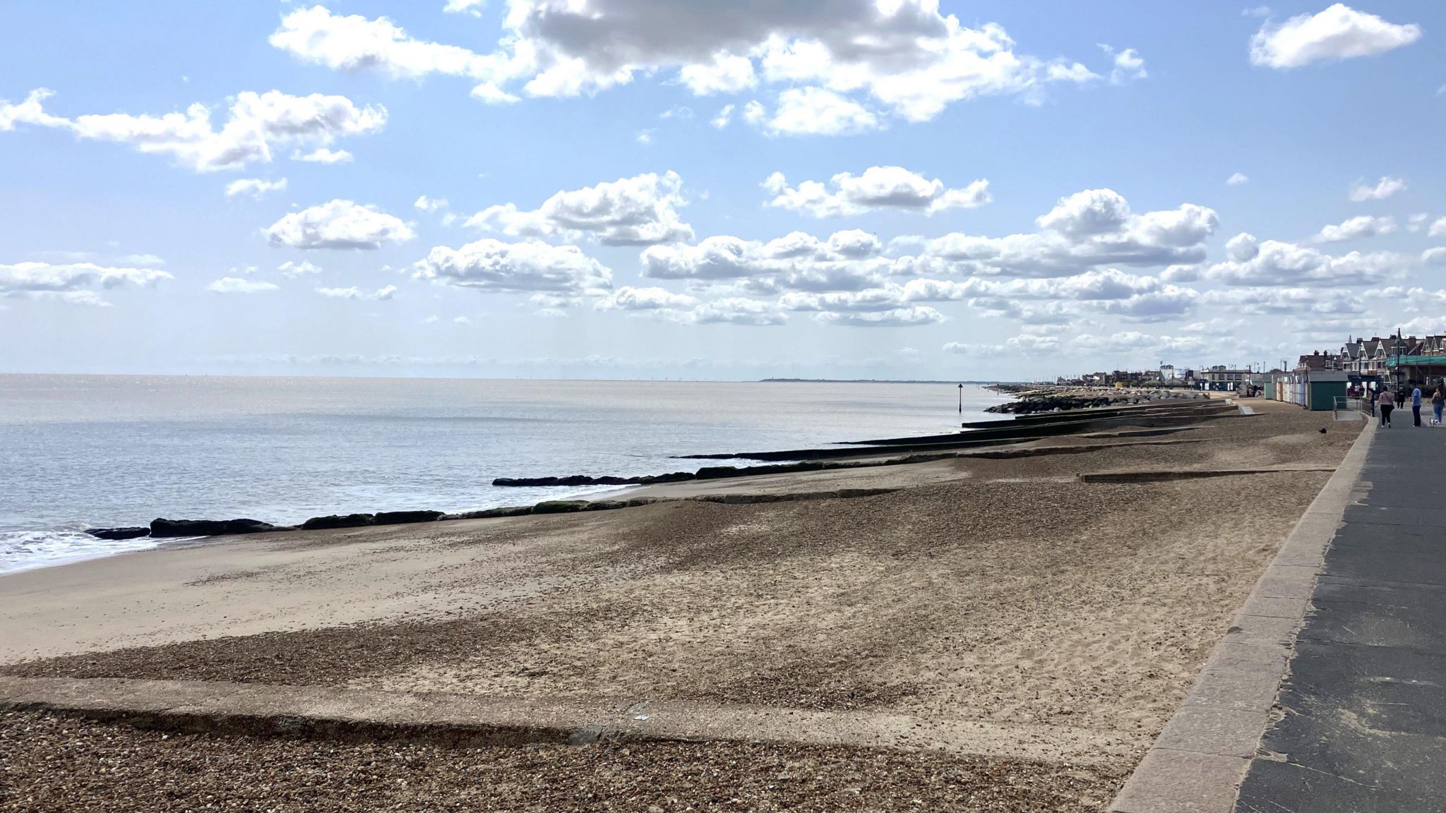 Felixstowe beach