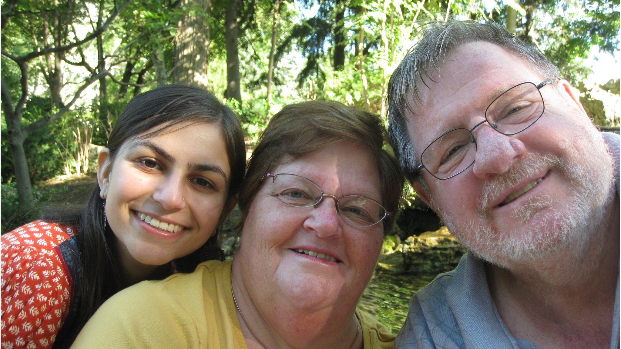 Rebecca, Davina and Daniel Dixon