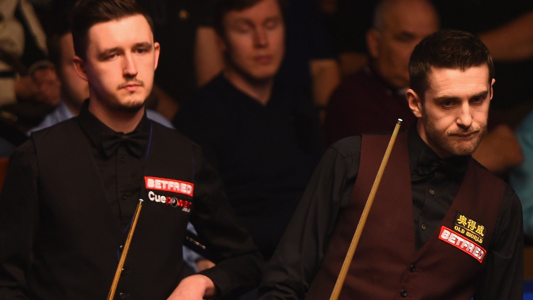 Mark Selby and Kyren Wilson
