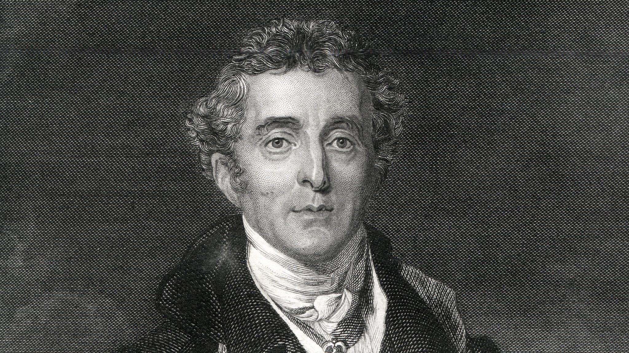 A portrait of the Duke of Wellington