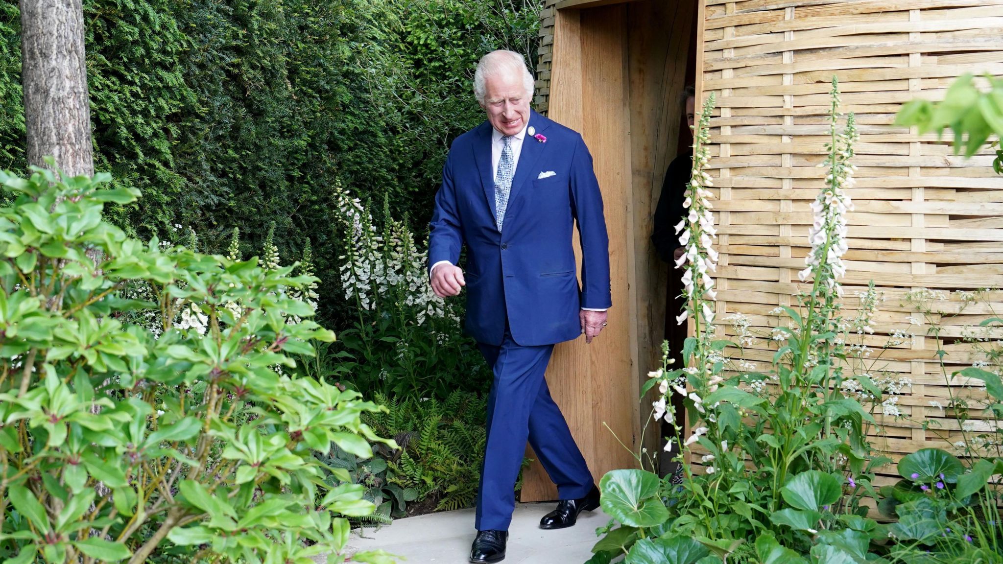 King Charles at the Chelsea Flower Show