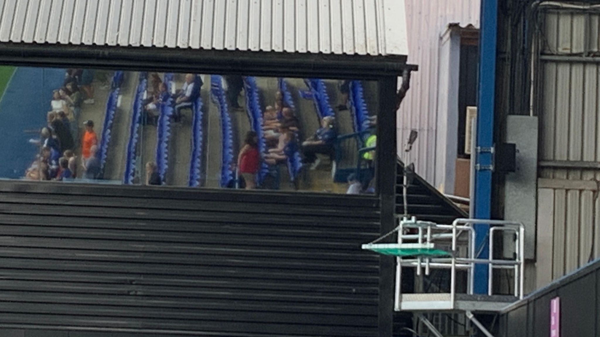 An extra gantry at Portman Road