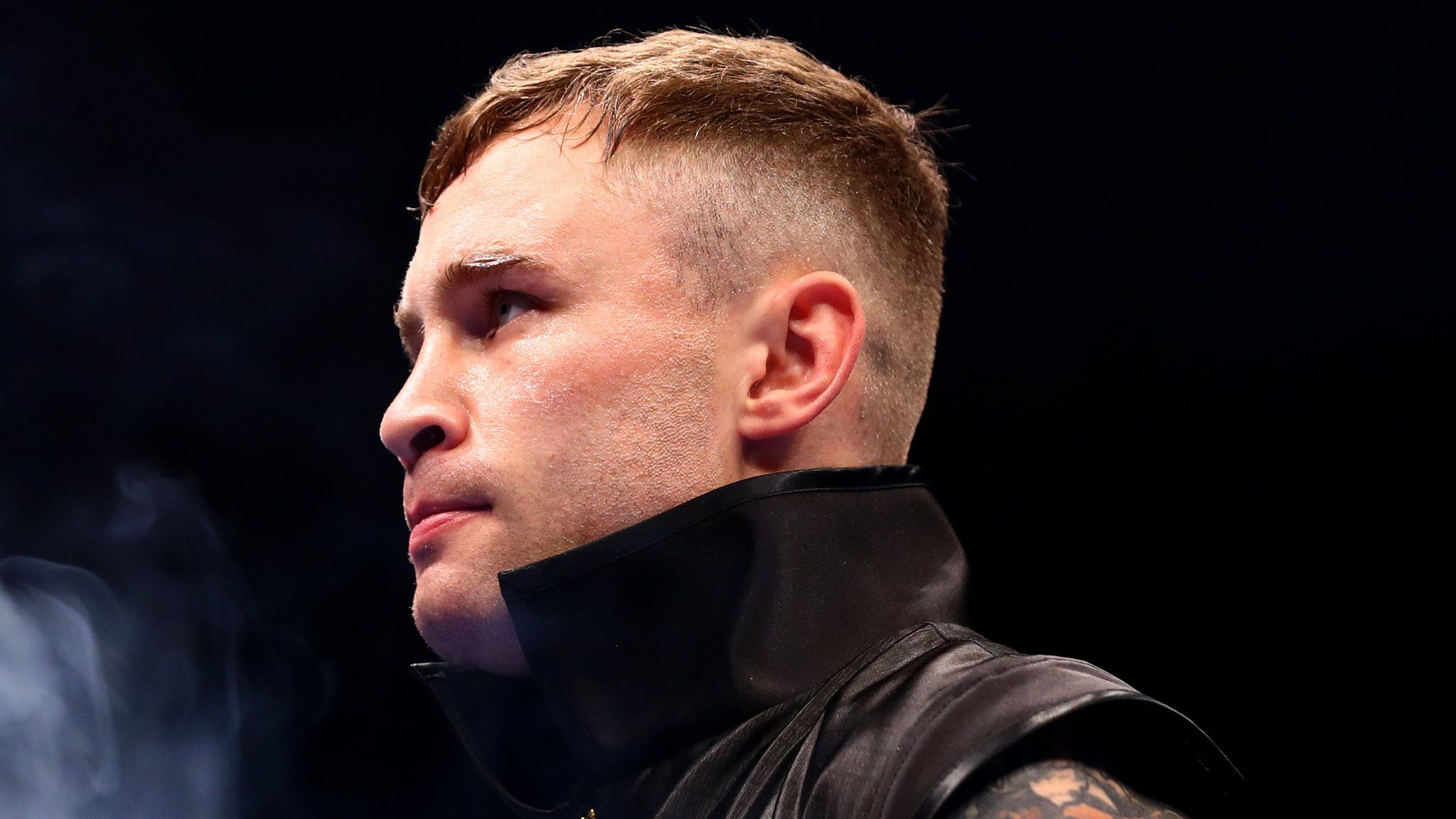 Carl Frampton pictured ahead of his last professional bout against Jamel Herring